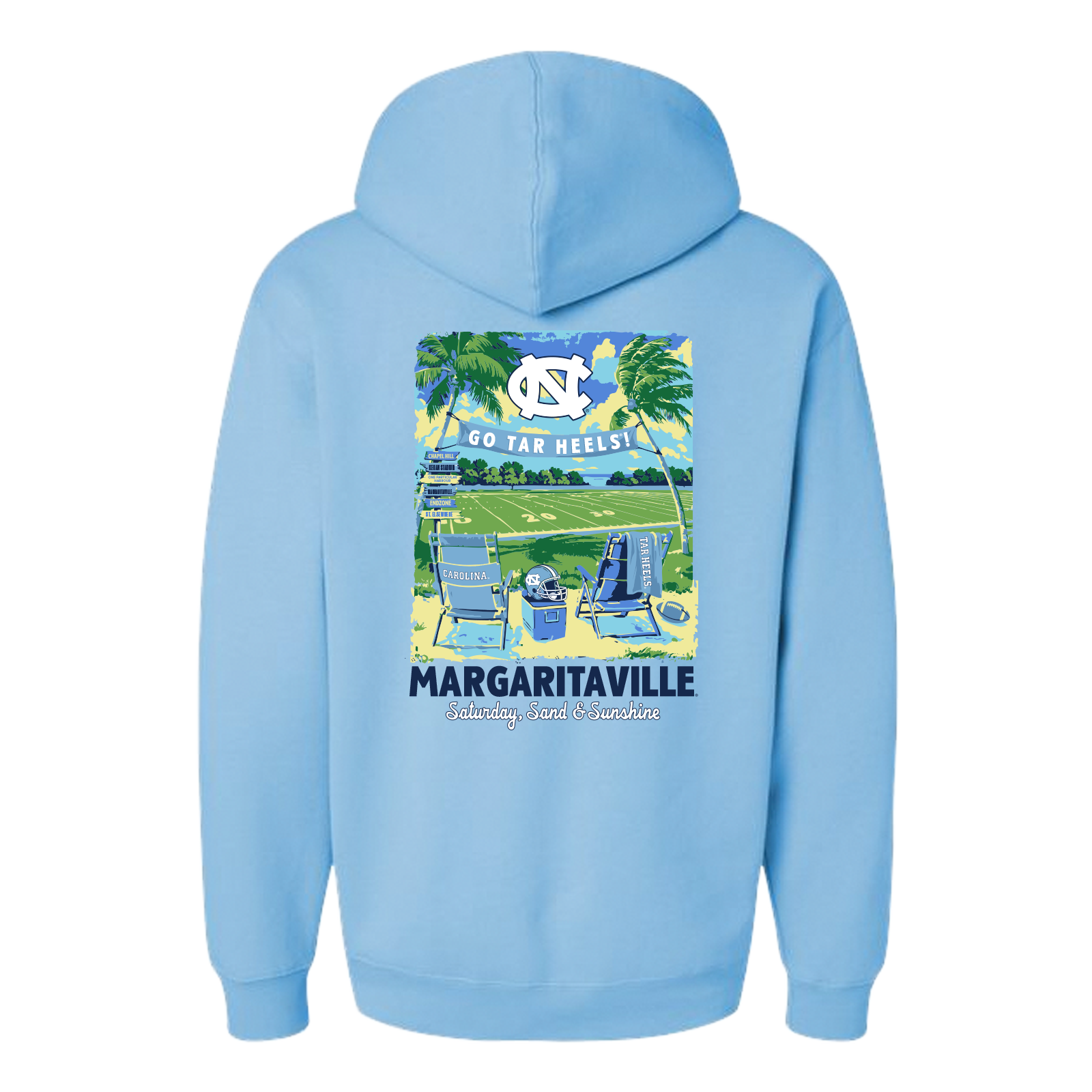 Margaritaville x North Carolina Tarheels Collab Hoodie