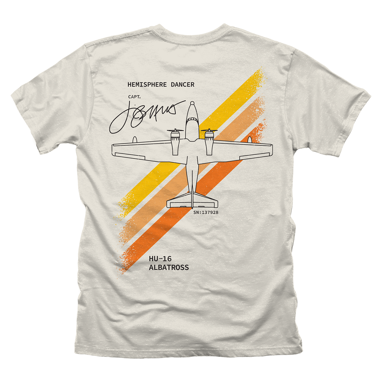 Hemisphere Dancer Blueprint Tee - Ivory – Margaritaville Store