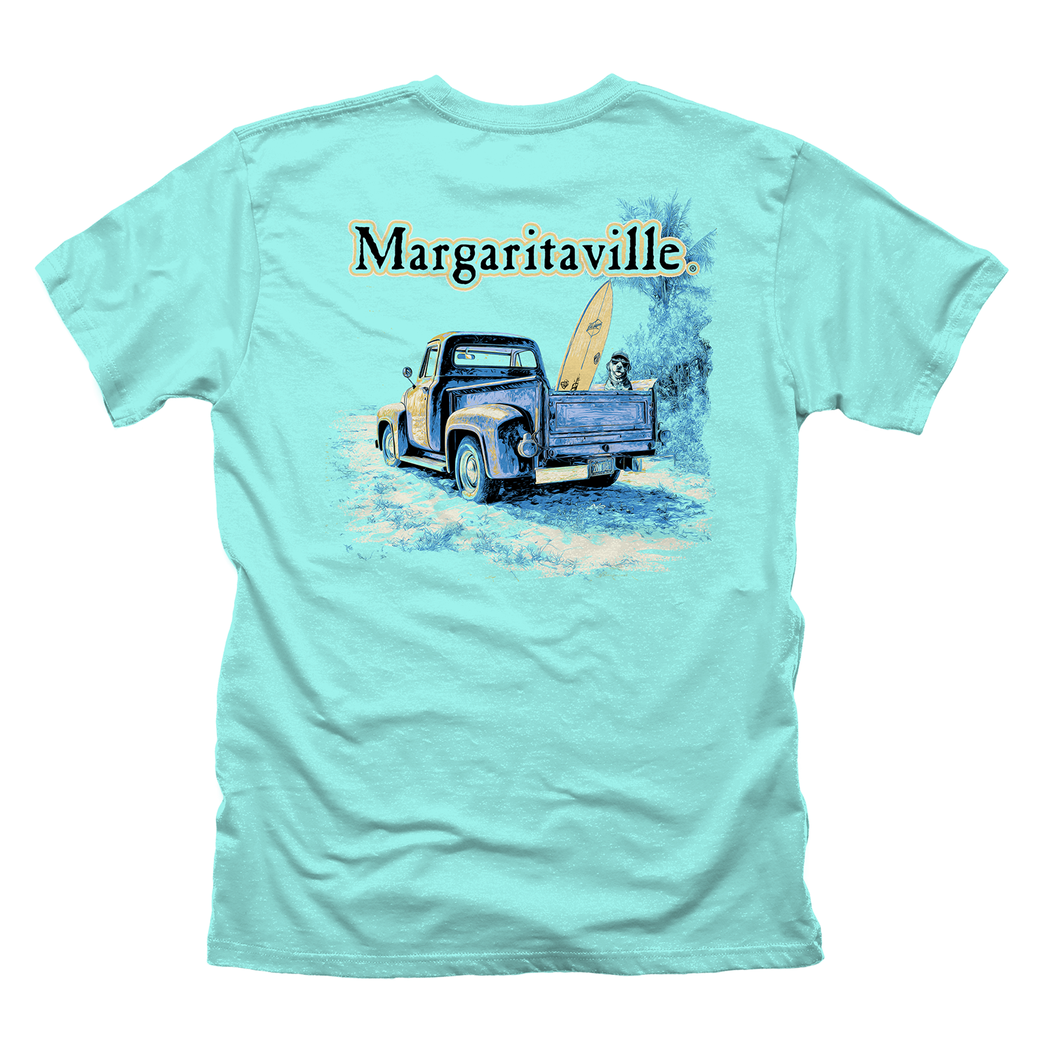 Surf Lab T-Shirt - Cool Mint – Margaritaville Store