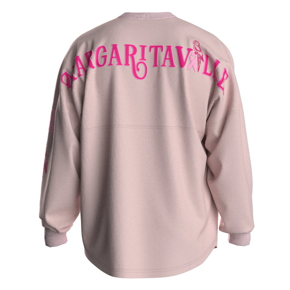 Breast Cancer Awareness Margaritaville Parrot Spirit Jersey