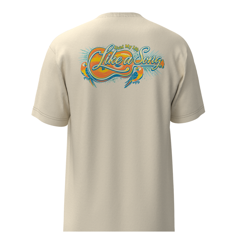 Livin' My Life Like a Song Spirit Jersey T-shirt