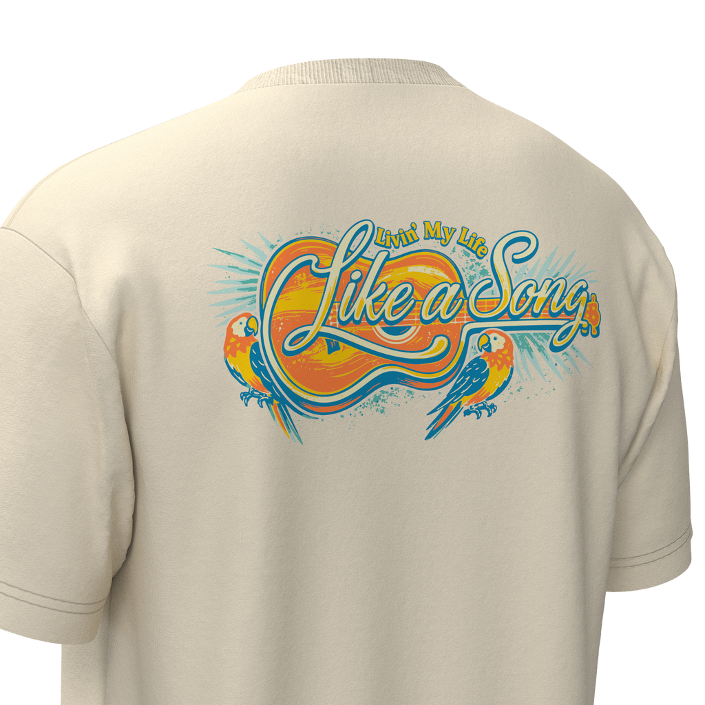 Livin' My Life Like a Song Spirit Jersey T-shirt