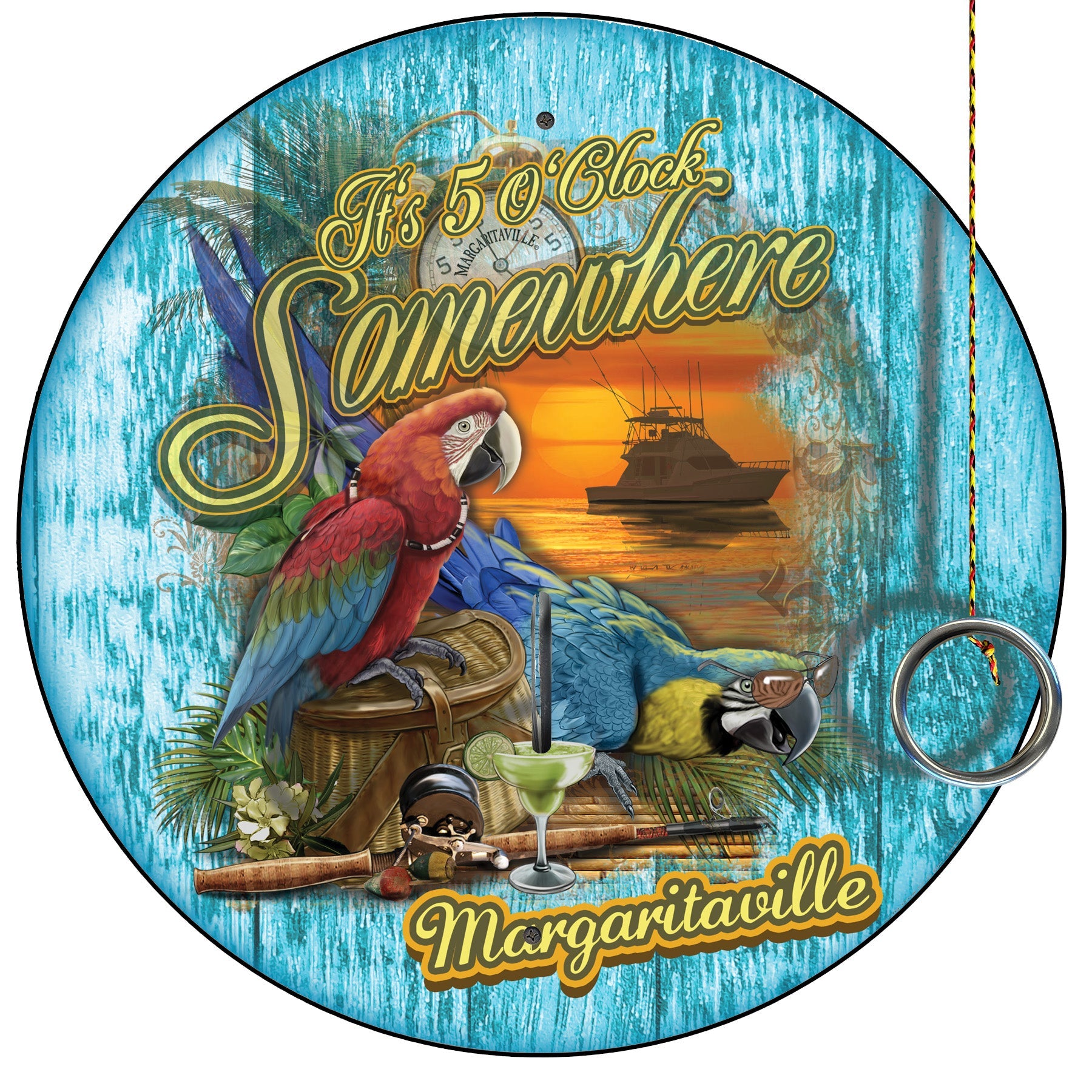 Margaritaville Hook & Ring Toss Game