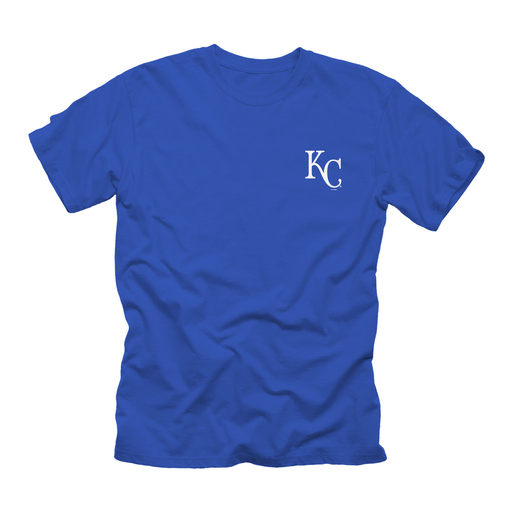 Vintage 00s Blue MLB Kansas City Royals Baseball T-Shirt - XX