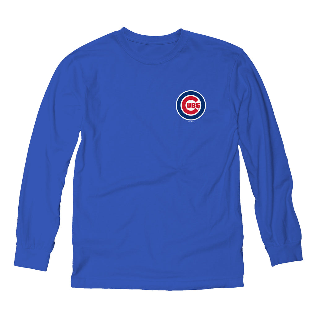 Men's Royal Chicago Cubs Team Long Sleeve T-Shirt