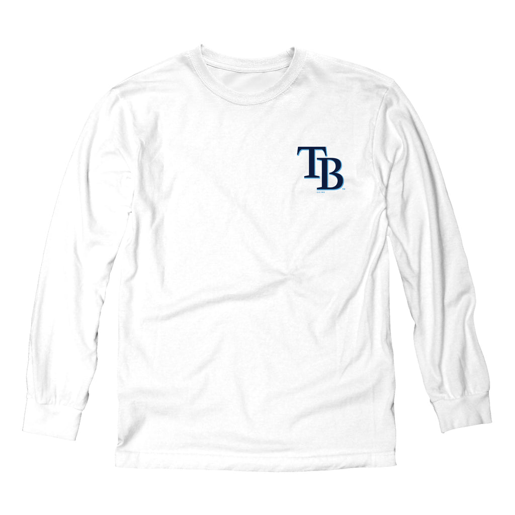 MLB Tampa Bay Rays Men's Short Sleeve Poly T-Shirt - S