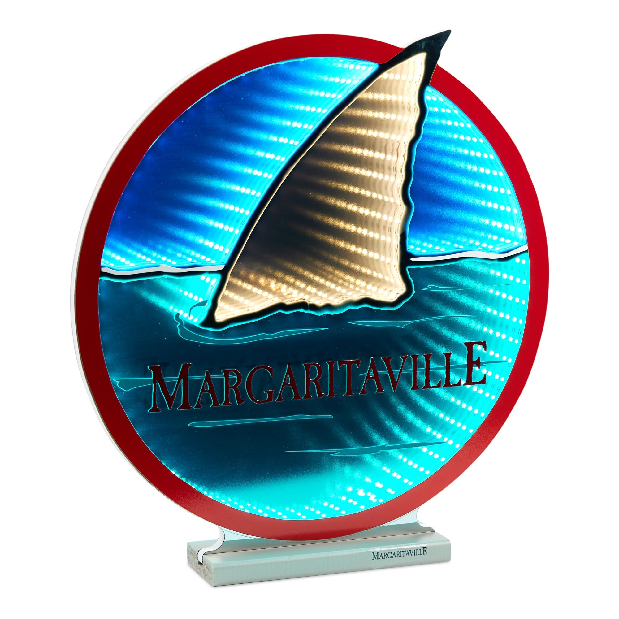 Margaritaville Shark Fin EkkoLight 16"H