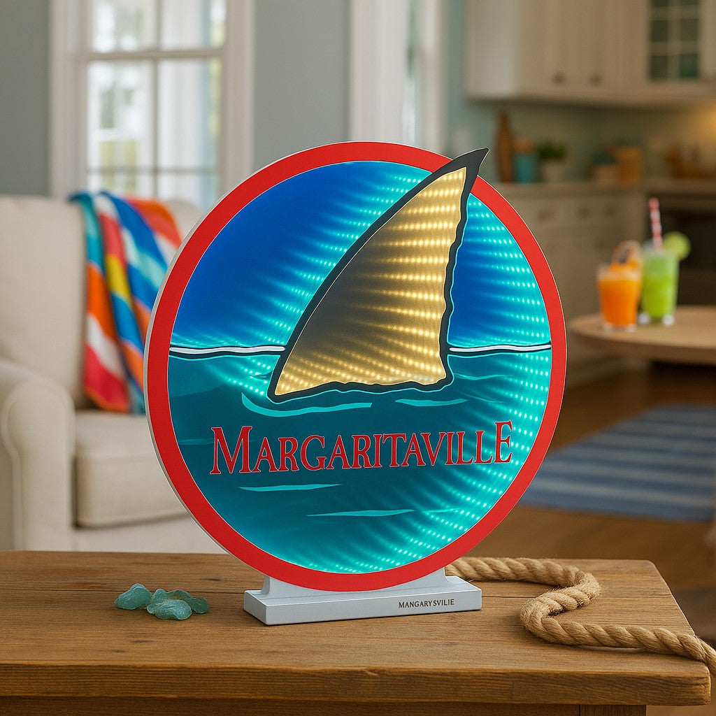 Margaritaville Shark Fin EkkoLight 16"H