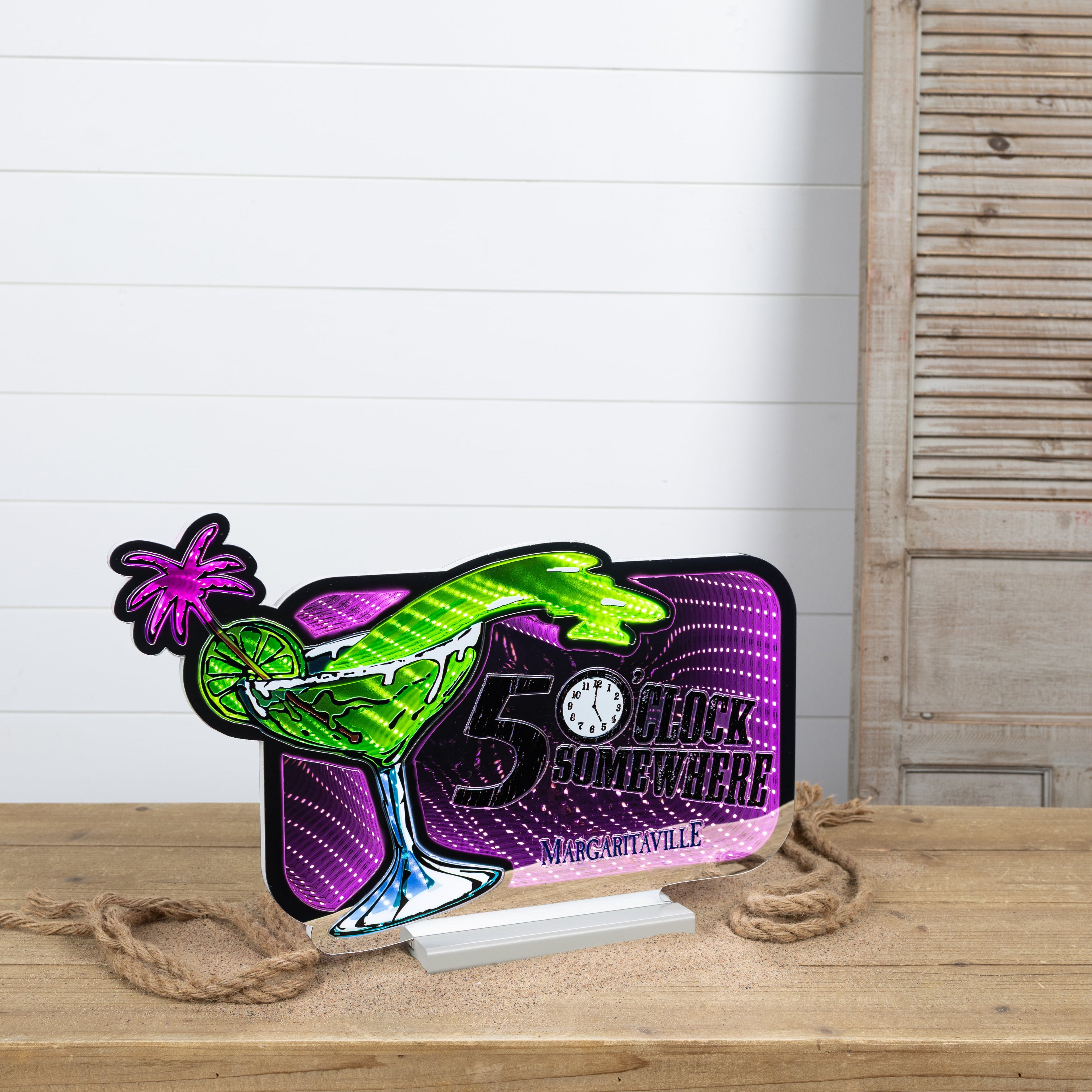 Margaritaville 5 o'Clock EkkoLight 12"H