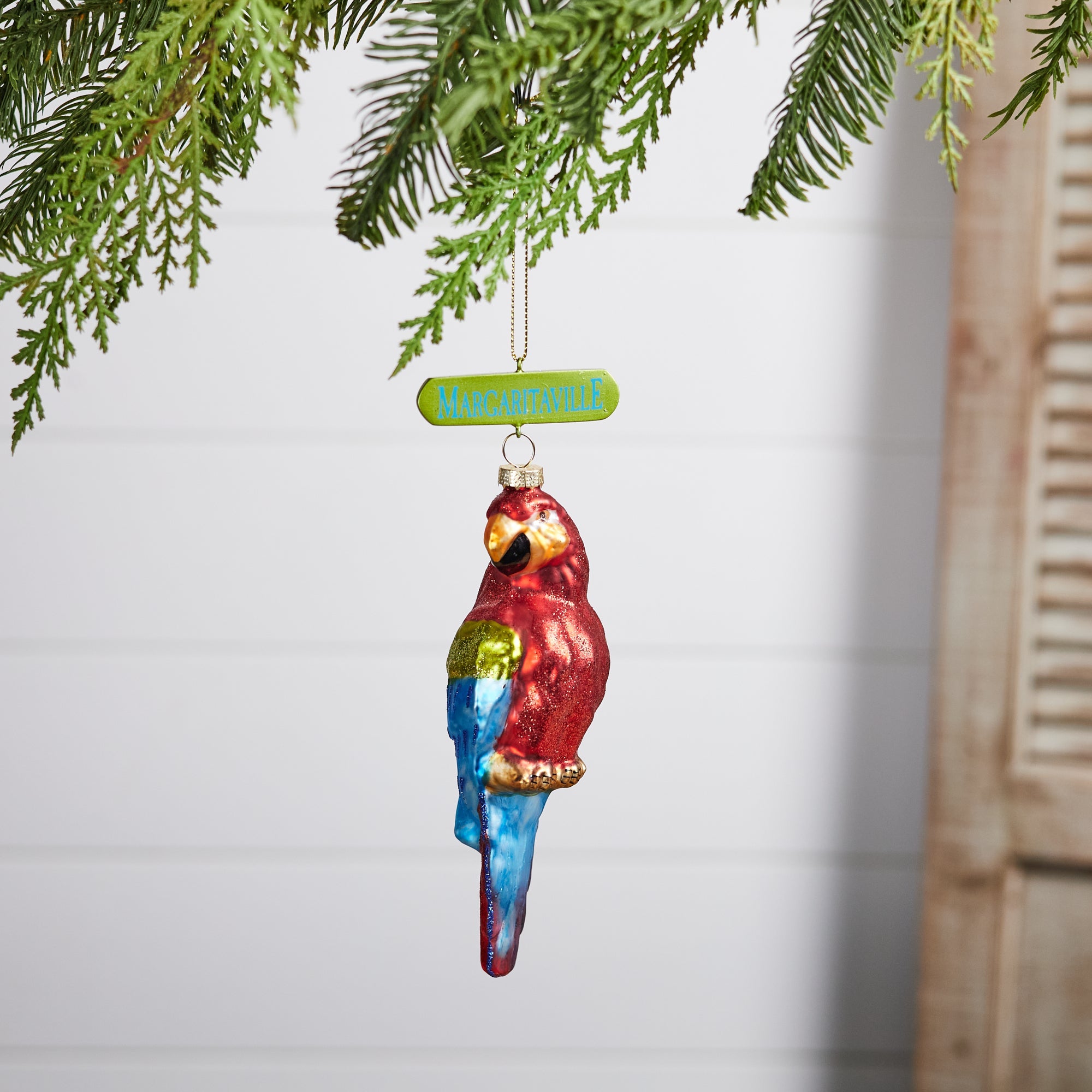 Margaritaville Parrot Ornament (Set of 6)