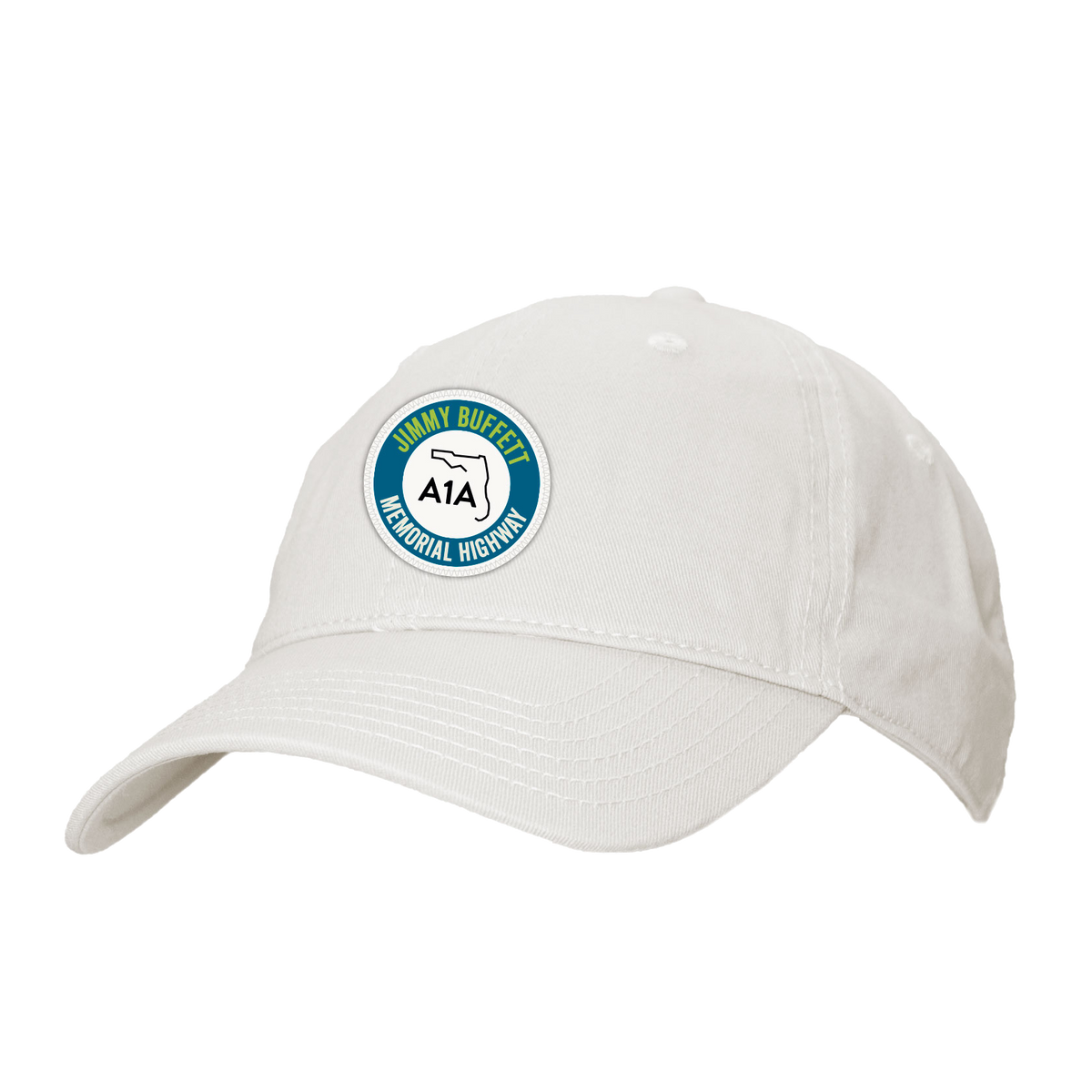 #27 POP-UP A1A Hat - White