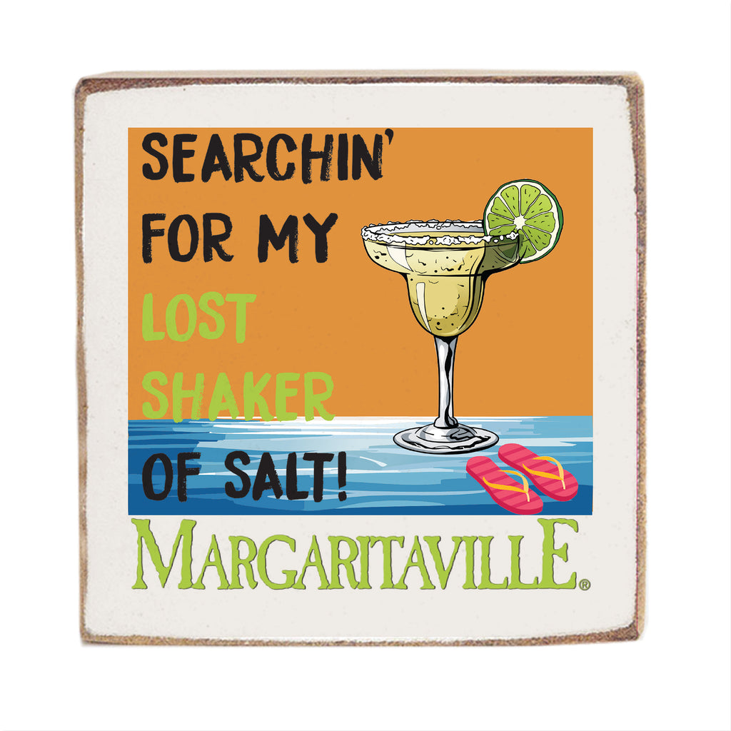 Searchin' for My Lost Shaker of Salt Wood Block