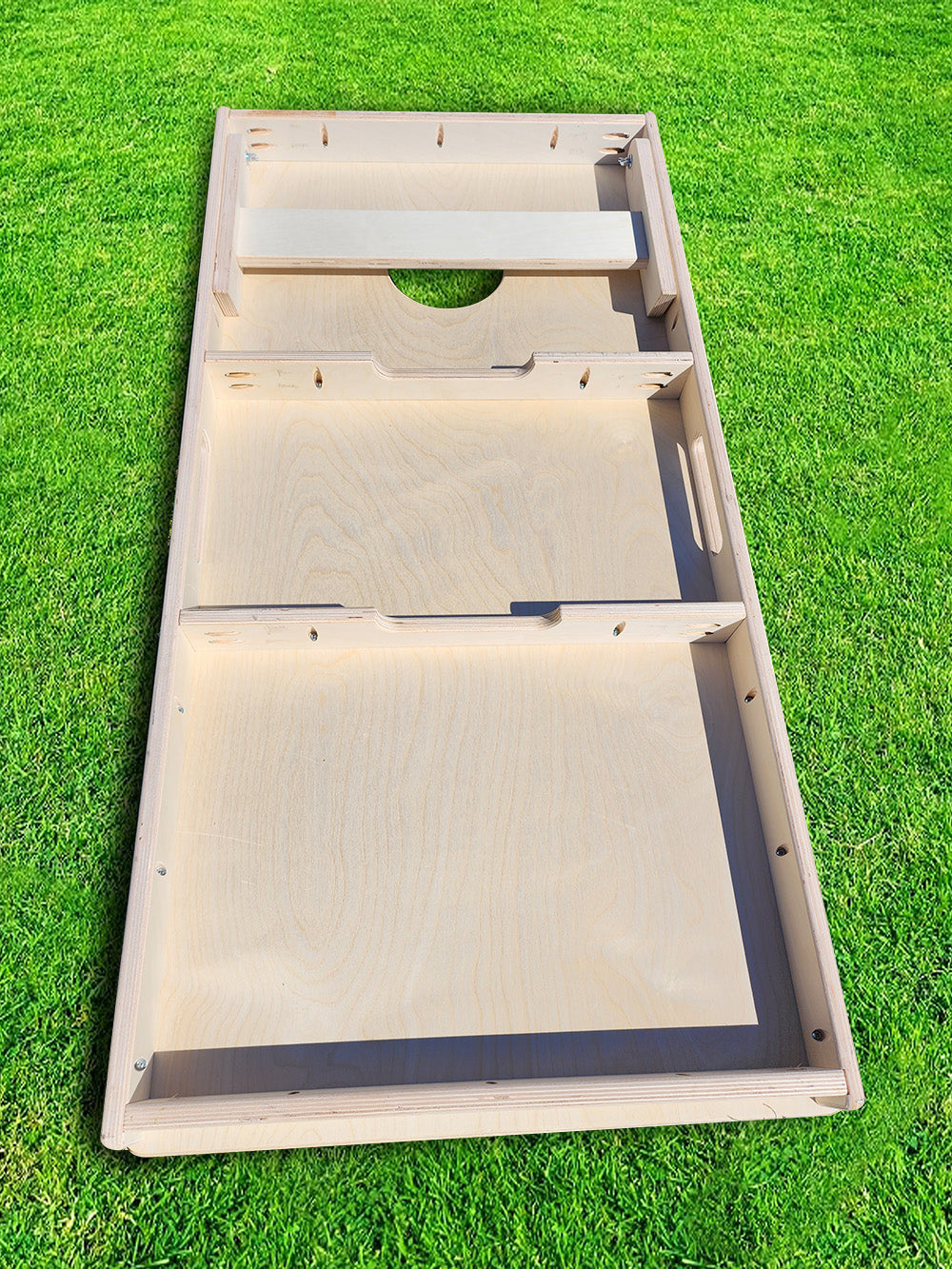 Margaritaville LandShark Plank Pro Cornhole Bean Bag Toss Game 24x48 with 8 Regulation 16oz Bags