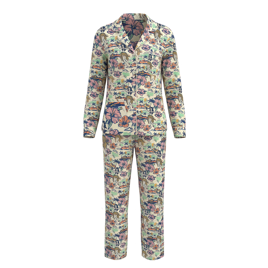 Come Monday Women's Long Sleeve PJ Set
