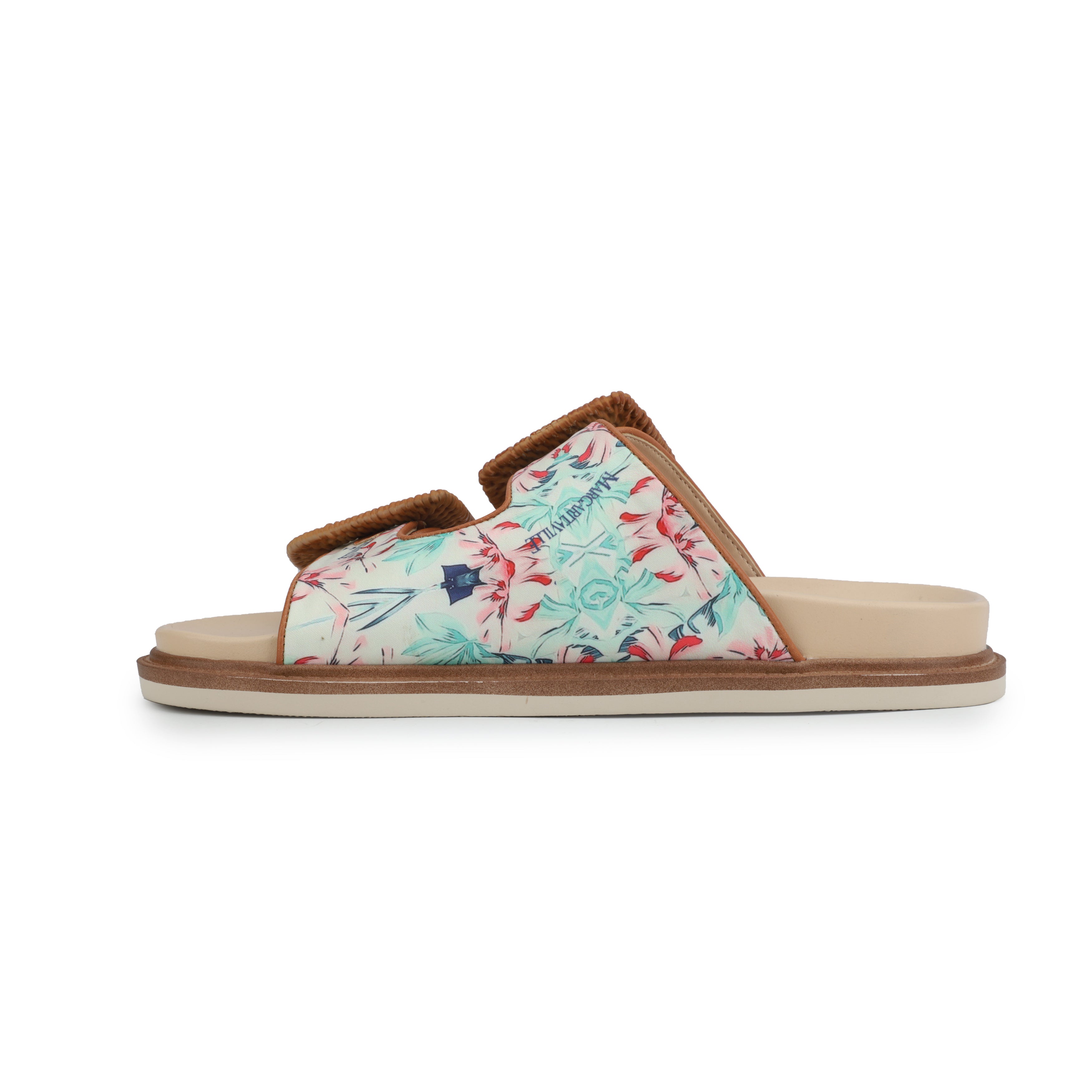 Margaritaville Fins Up Buckle Slide - Pink