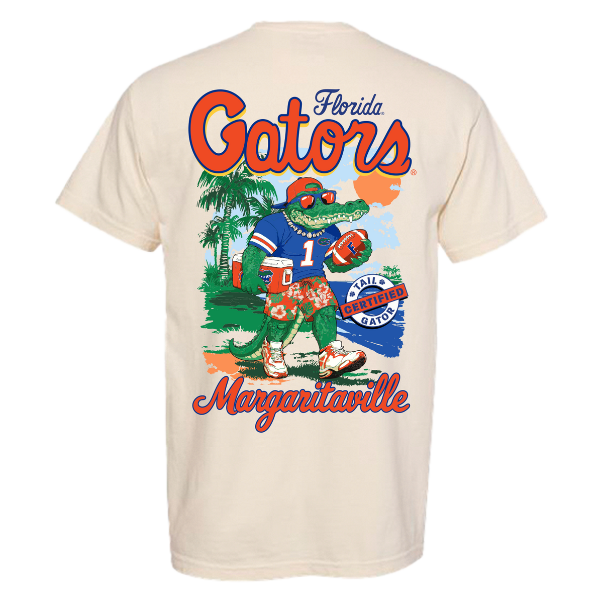 Margaritaville x Florida Gators Collab Mascot T-Shirt