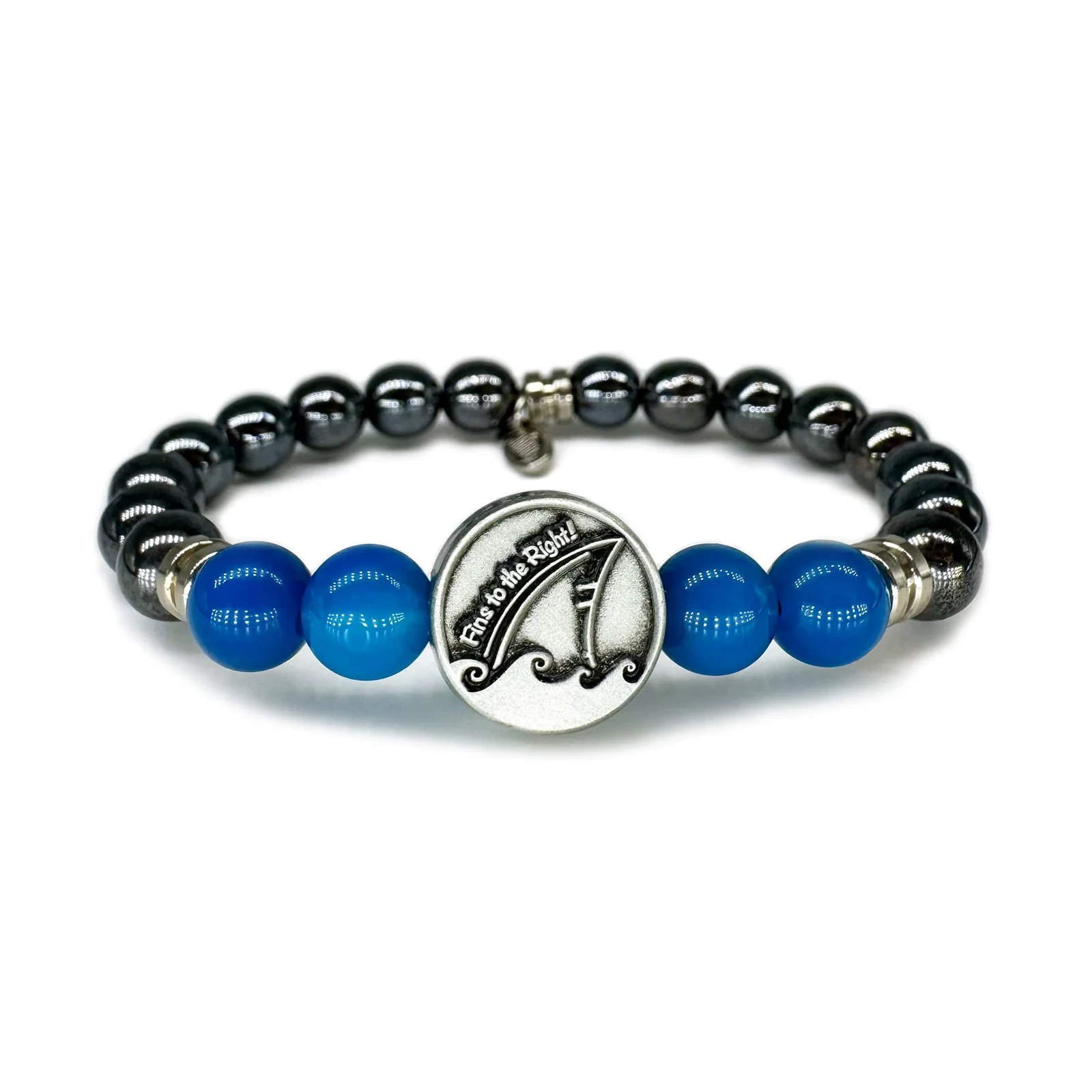 "Fins" Beaded Bracelet