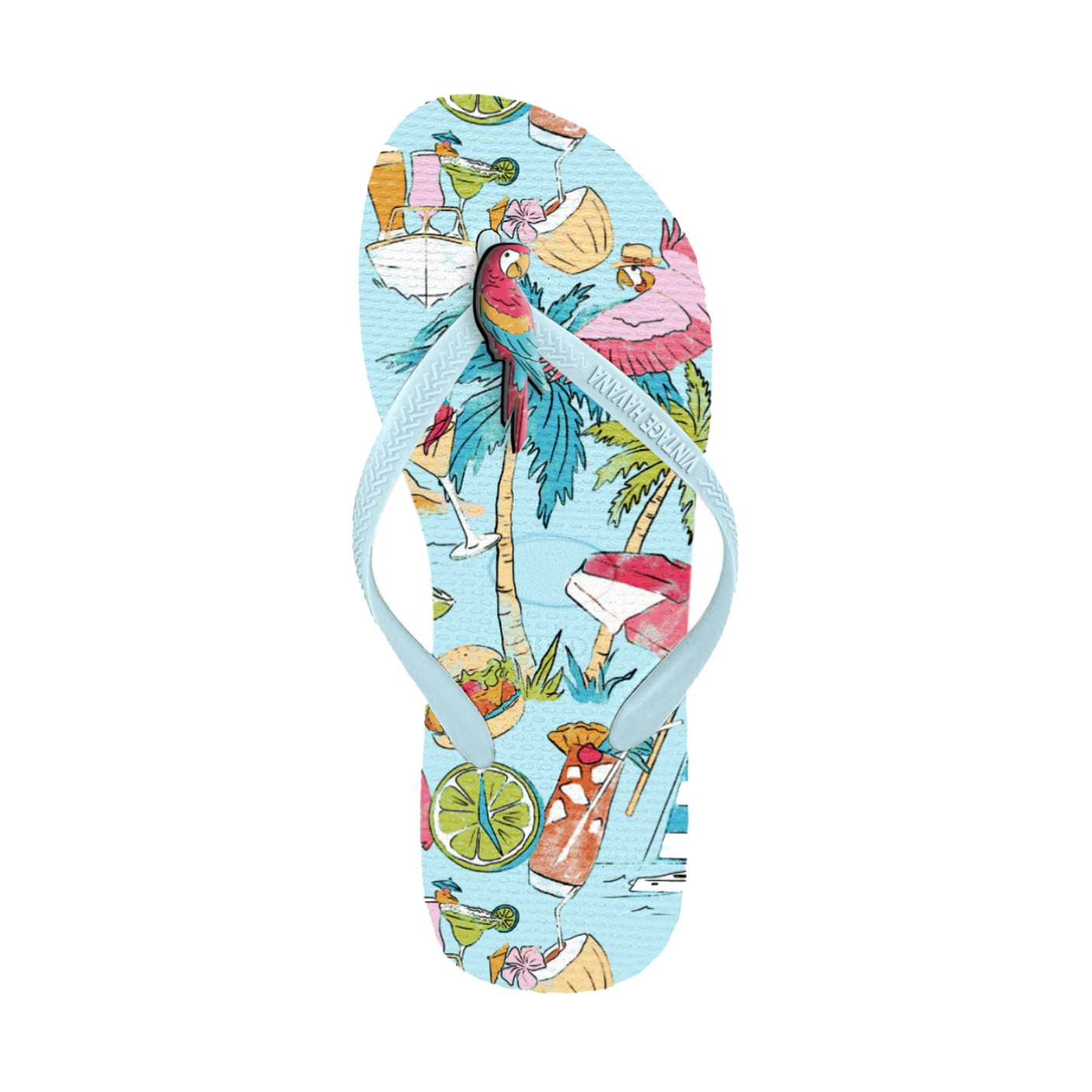 Margaritaville Flamingo Flip Flops