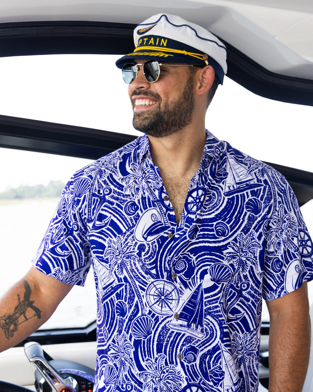 Margaritaville by Kenny Flowers - The Fun of a Sailor - Short Sleeve Shirt
