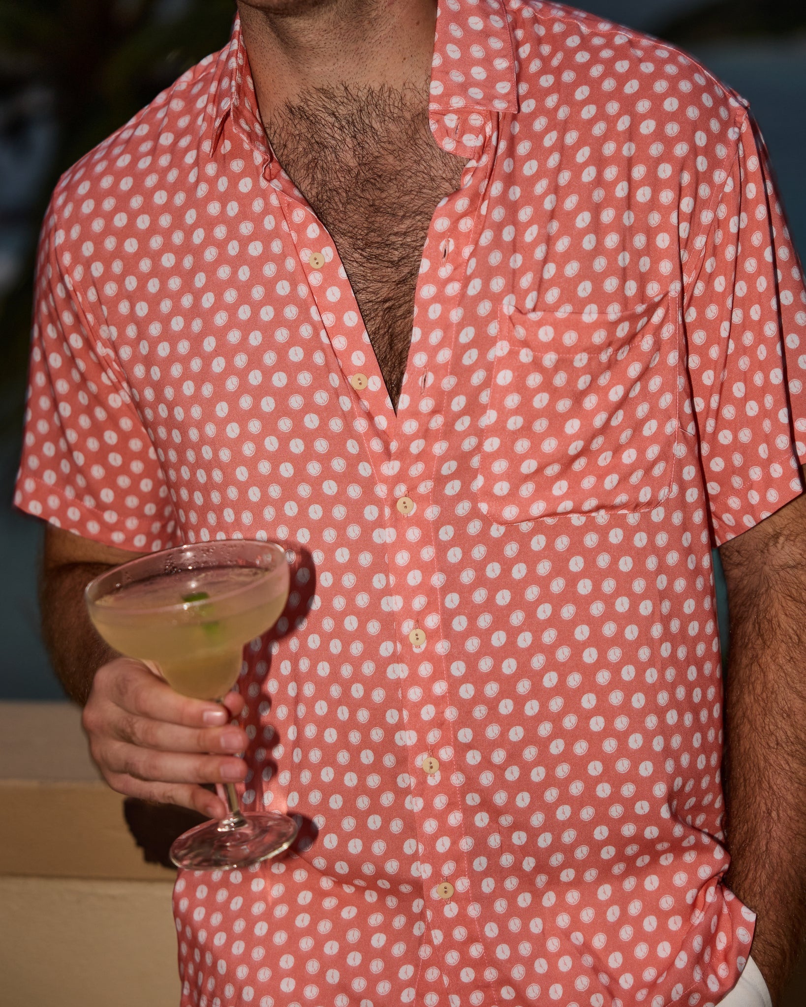 Margaritaville by Kenny Flowers – The 5 O’Clock On The Dot - Short Sleeve Shirt