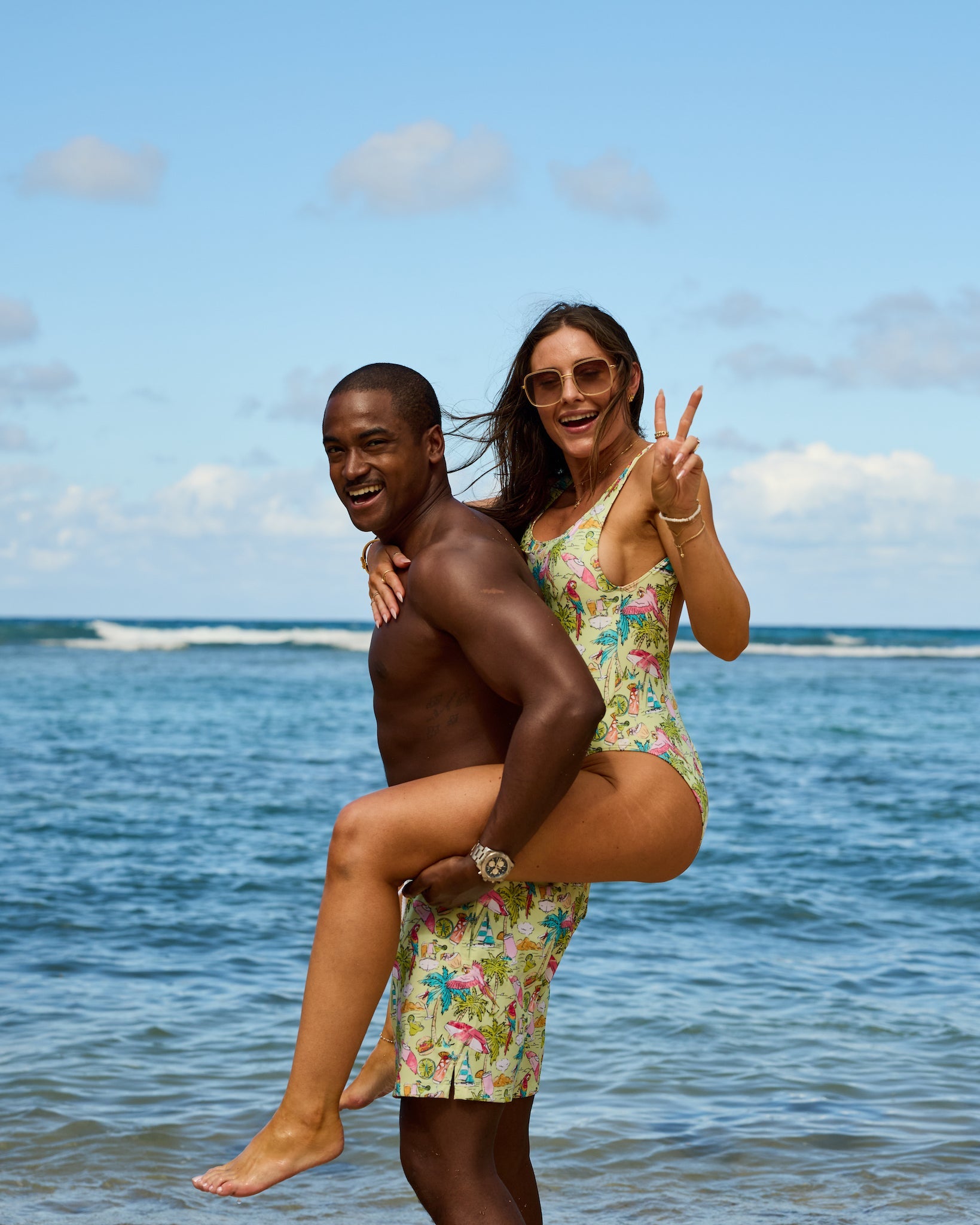 Margaritaville by Kenny Flowers - Welcome to Margaritaville – Lime – One Piece