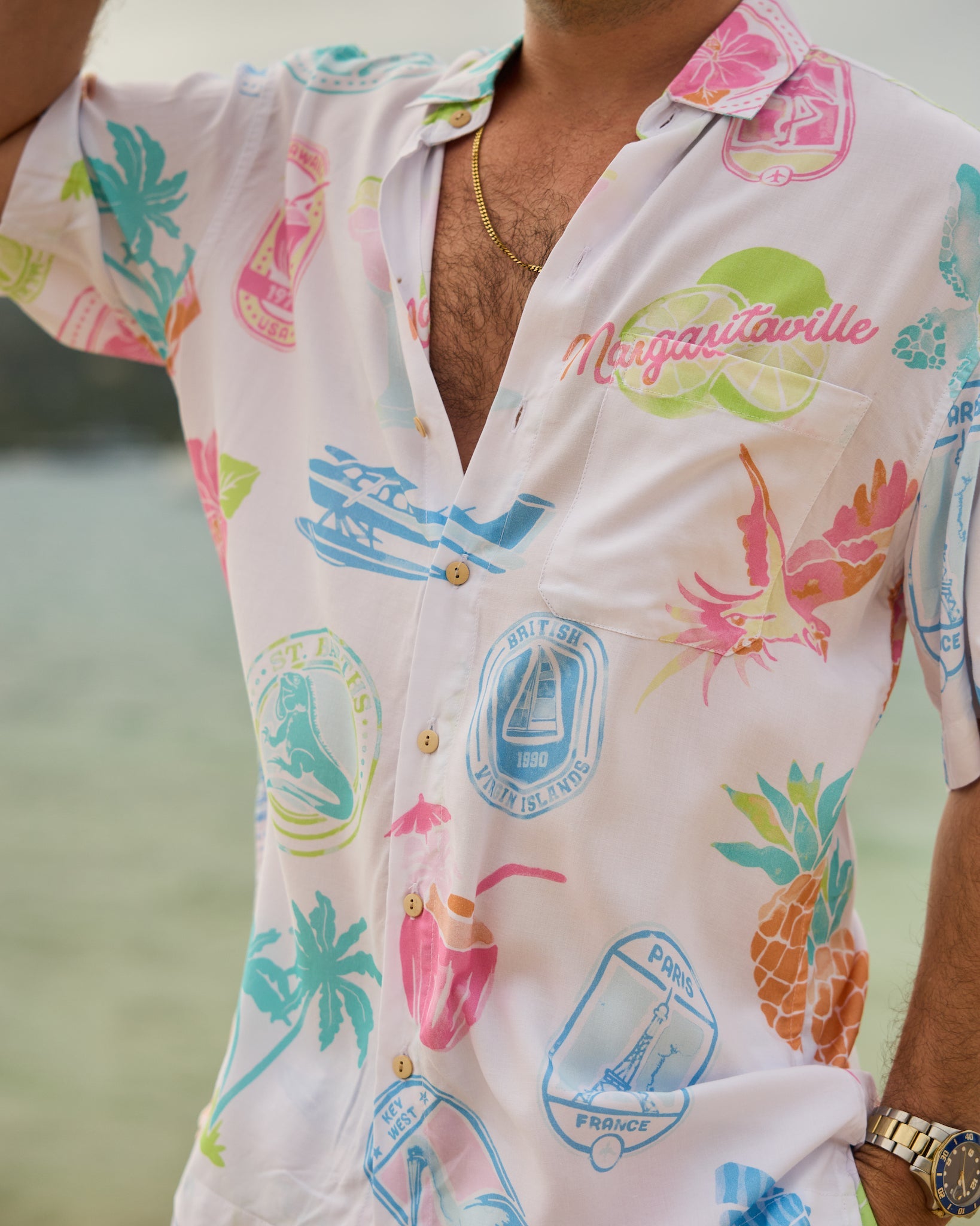 Margaritaville by Kenny Flowers - The Changes in Latitude – Short Sleeve Shirt