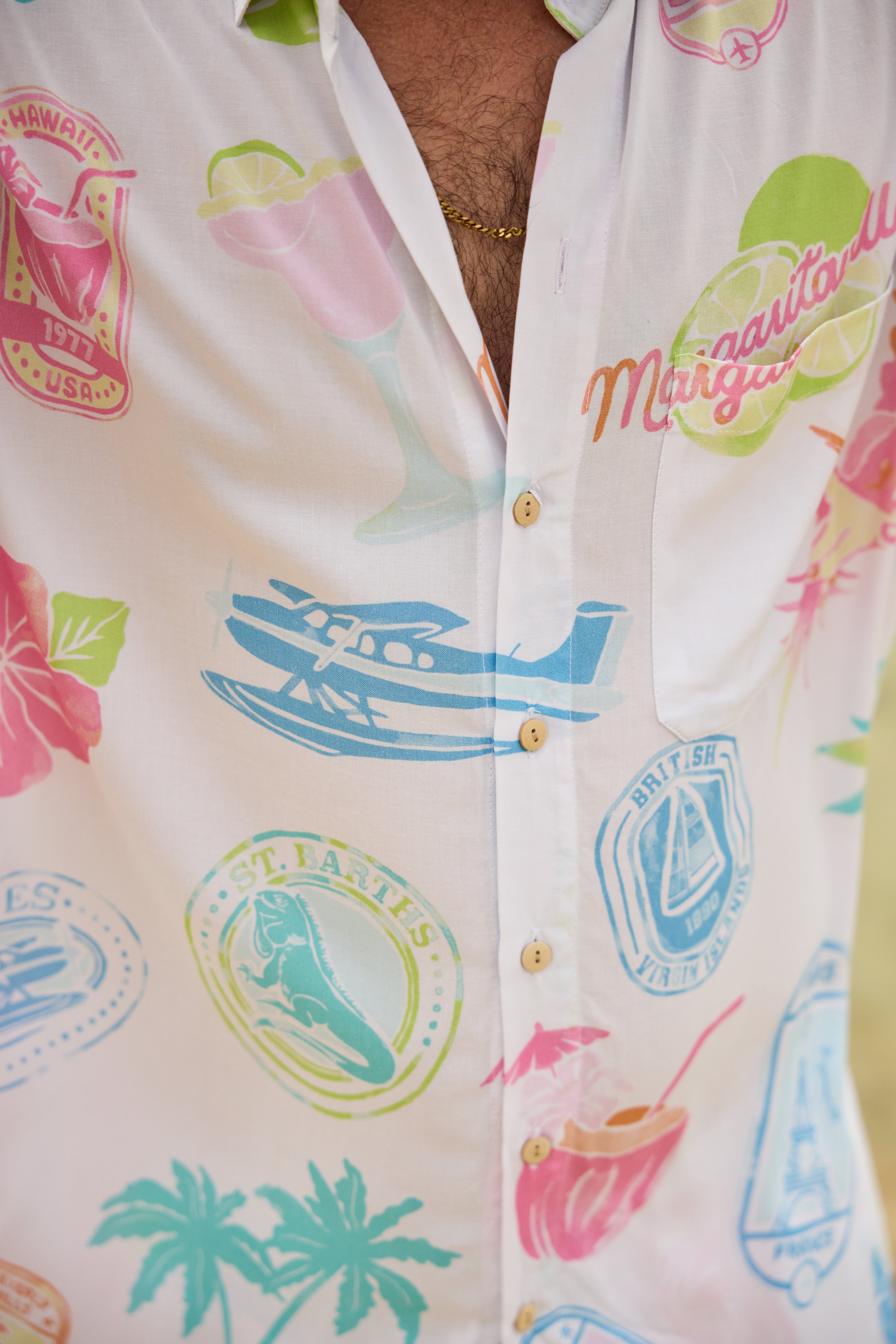 Margaritaville by Kenny Flowers - The Changes in Latitude – Short Sleeve Shirt
