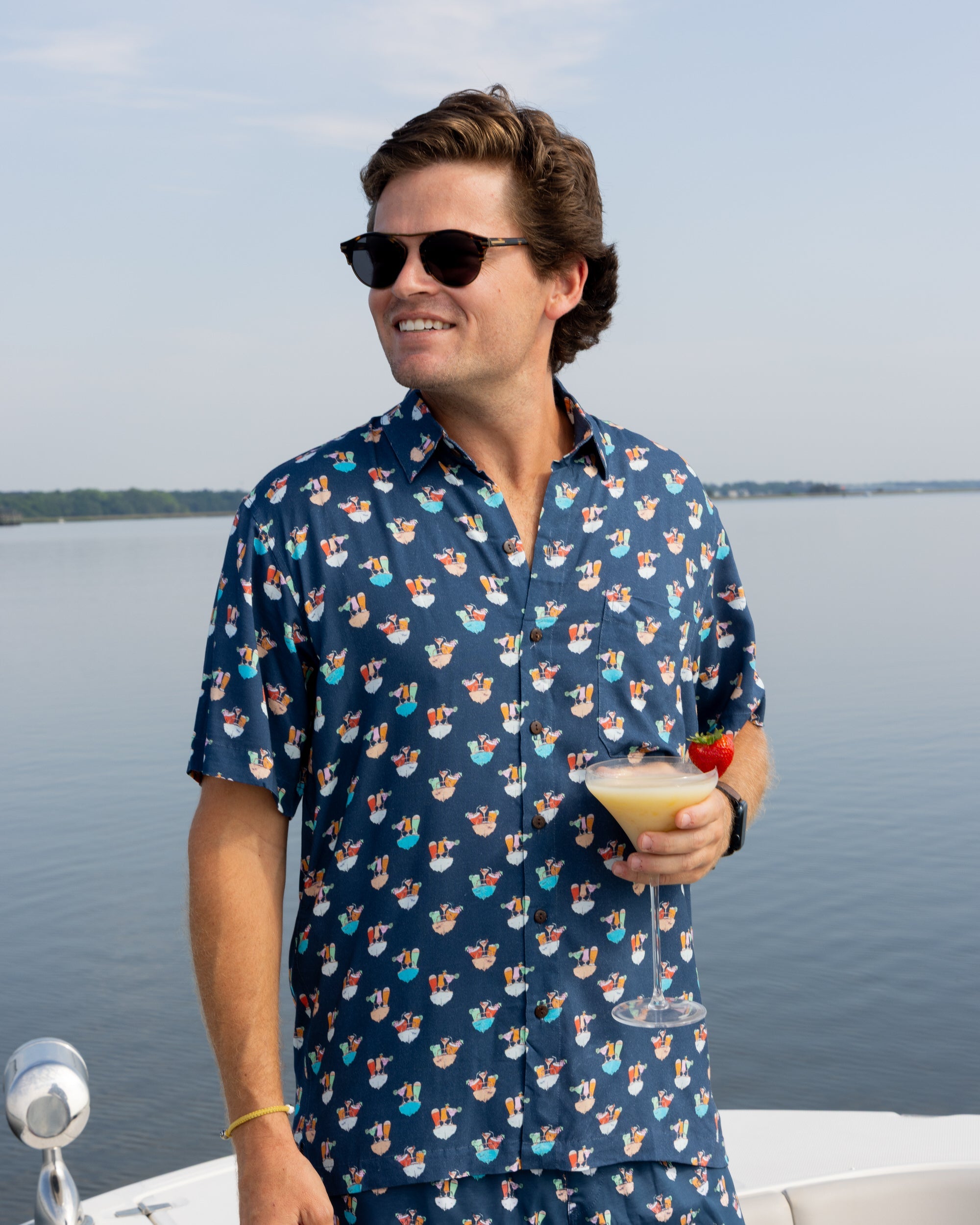 Margaritaville by Kenny Flowers – Boat Drinks - Short Sleeve Shirt