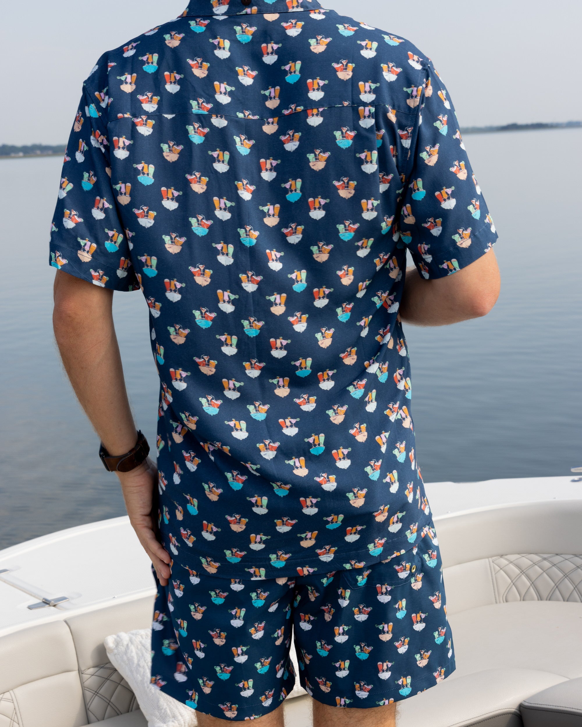 Margaritaville by Kenny Flowers – Boat Drinks - Short Sleeve Shirt