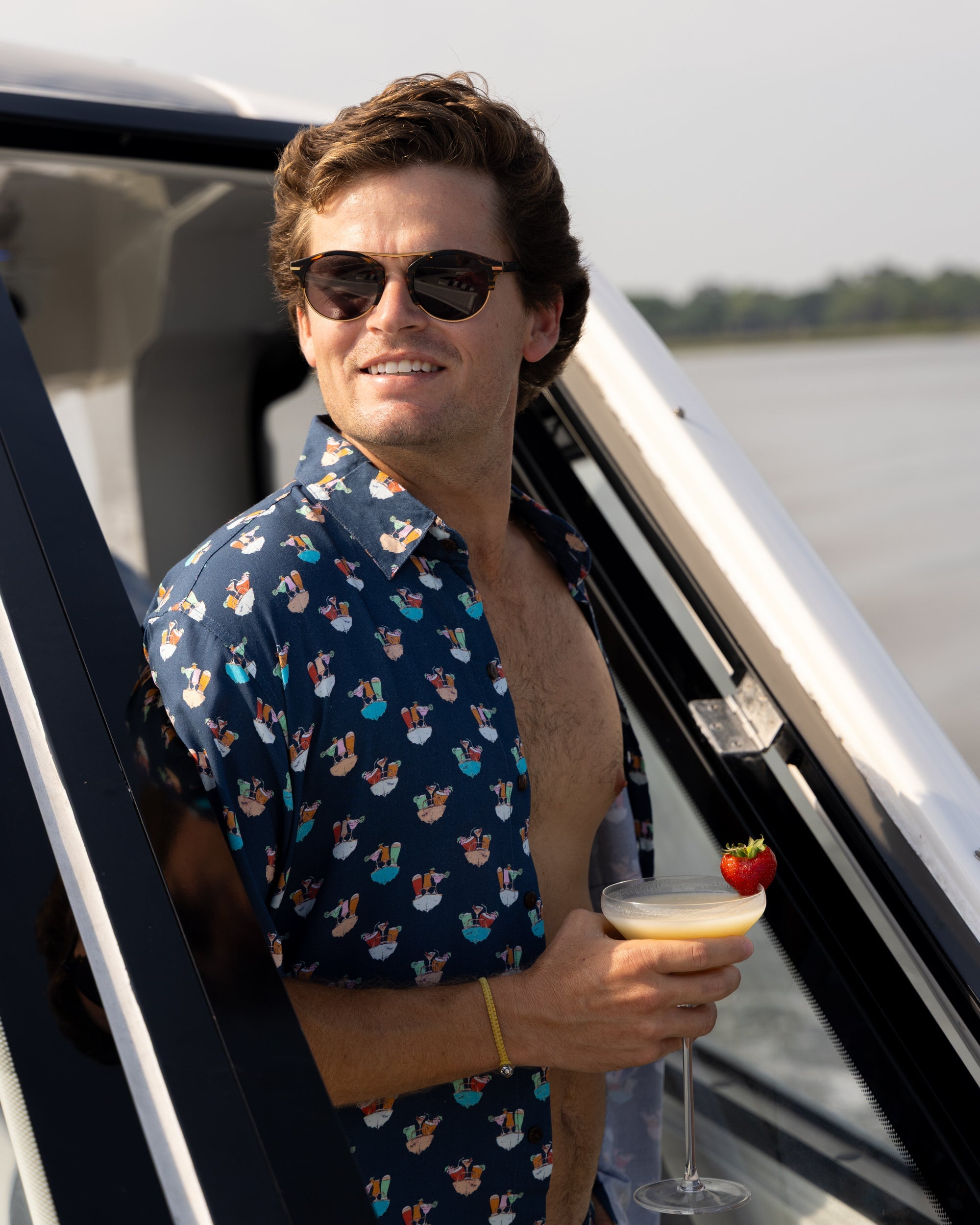 Margaritaville by Kenny Flowers – Boat Drinks - Short Sleeve Shirt