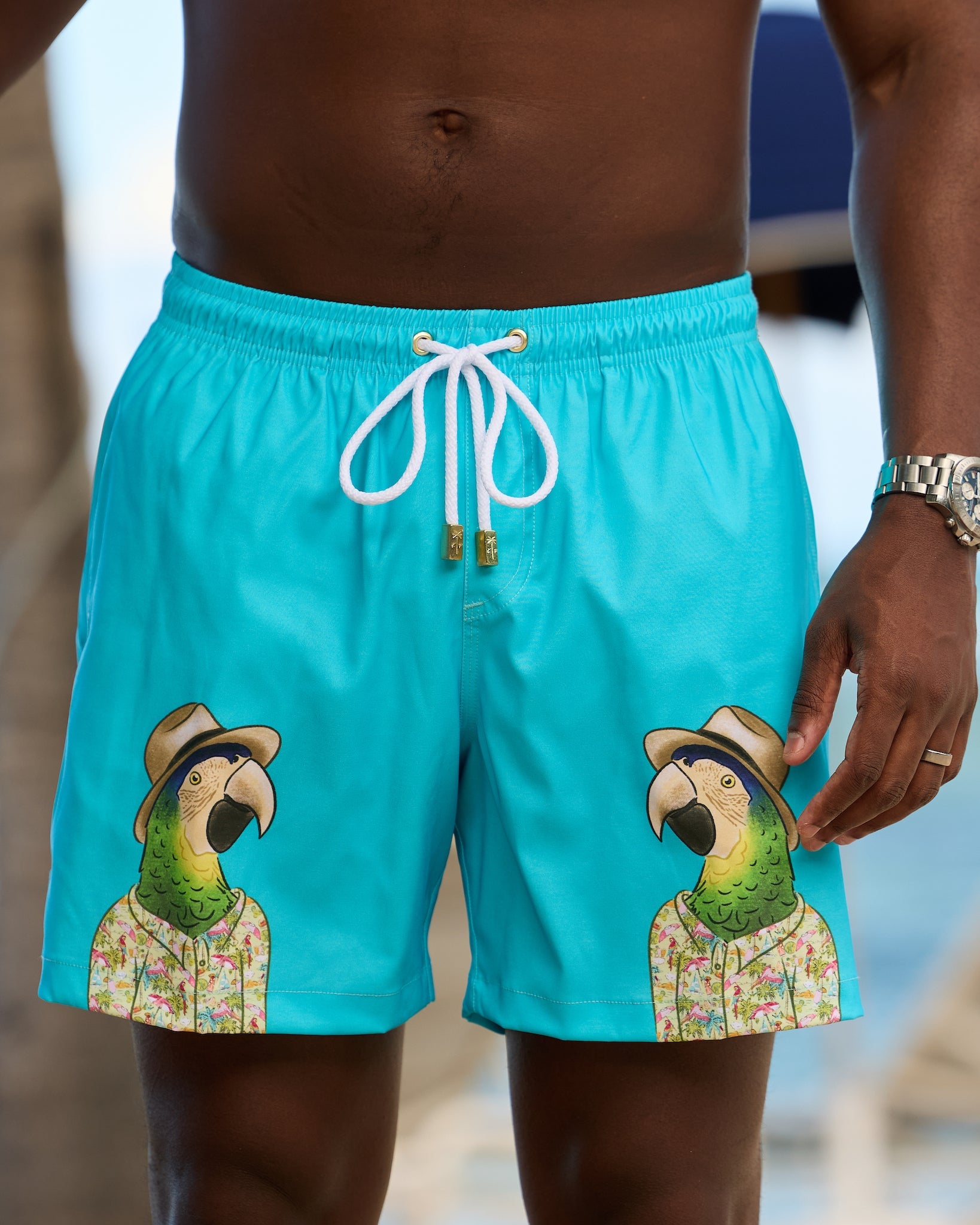 Margaritaville by Kenny Flowers - The Match Your Parrots – Teal