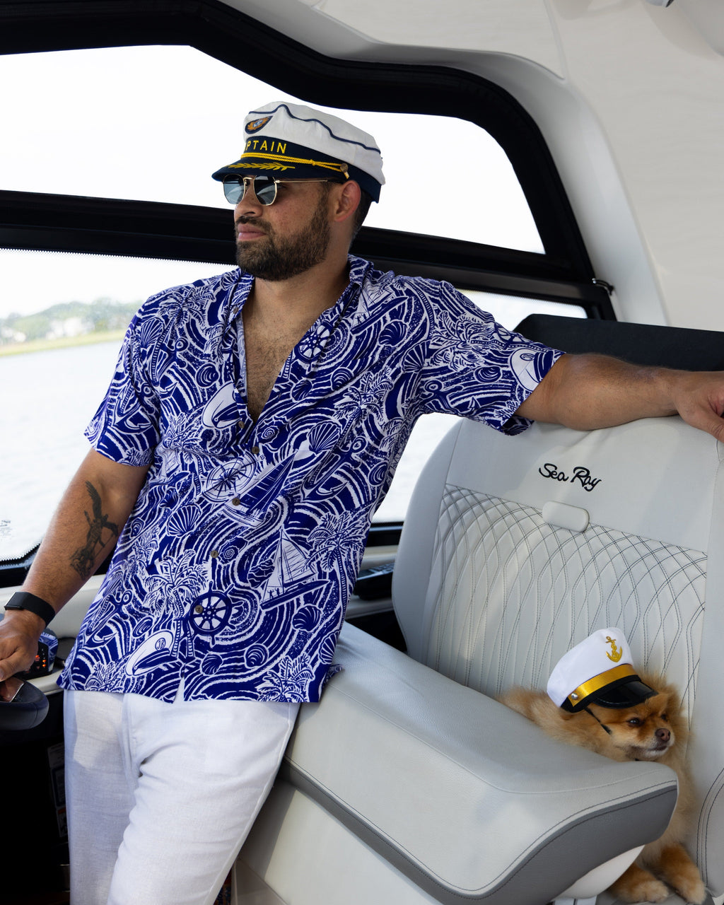 Margaritaville by Kenny Flowers - The Fun of a Sailor - Short Sleeve Shirt