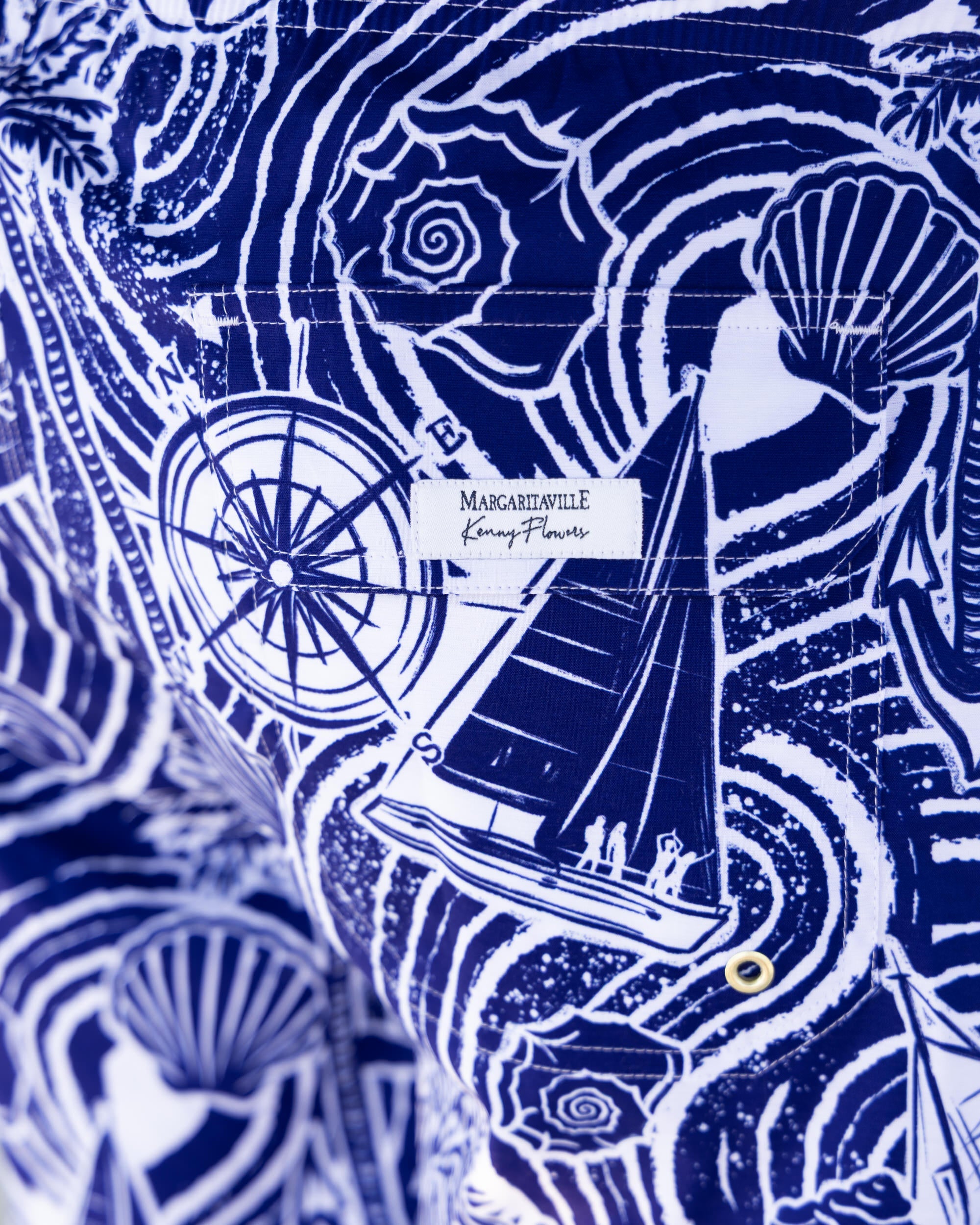 Margaritaville by Kenny Flowers - The Fun of a Sailor - Swim Trunks