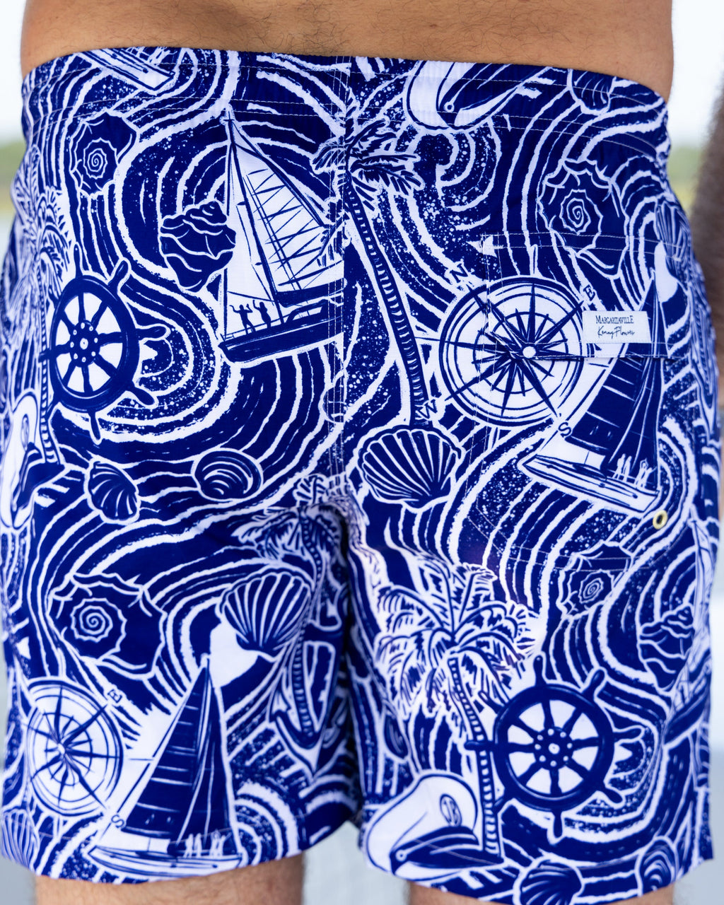 Margaritaville by Kenny Flowers - The Fun of a Sailor - Swim Trunks