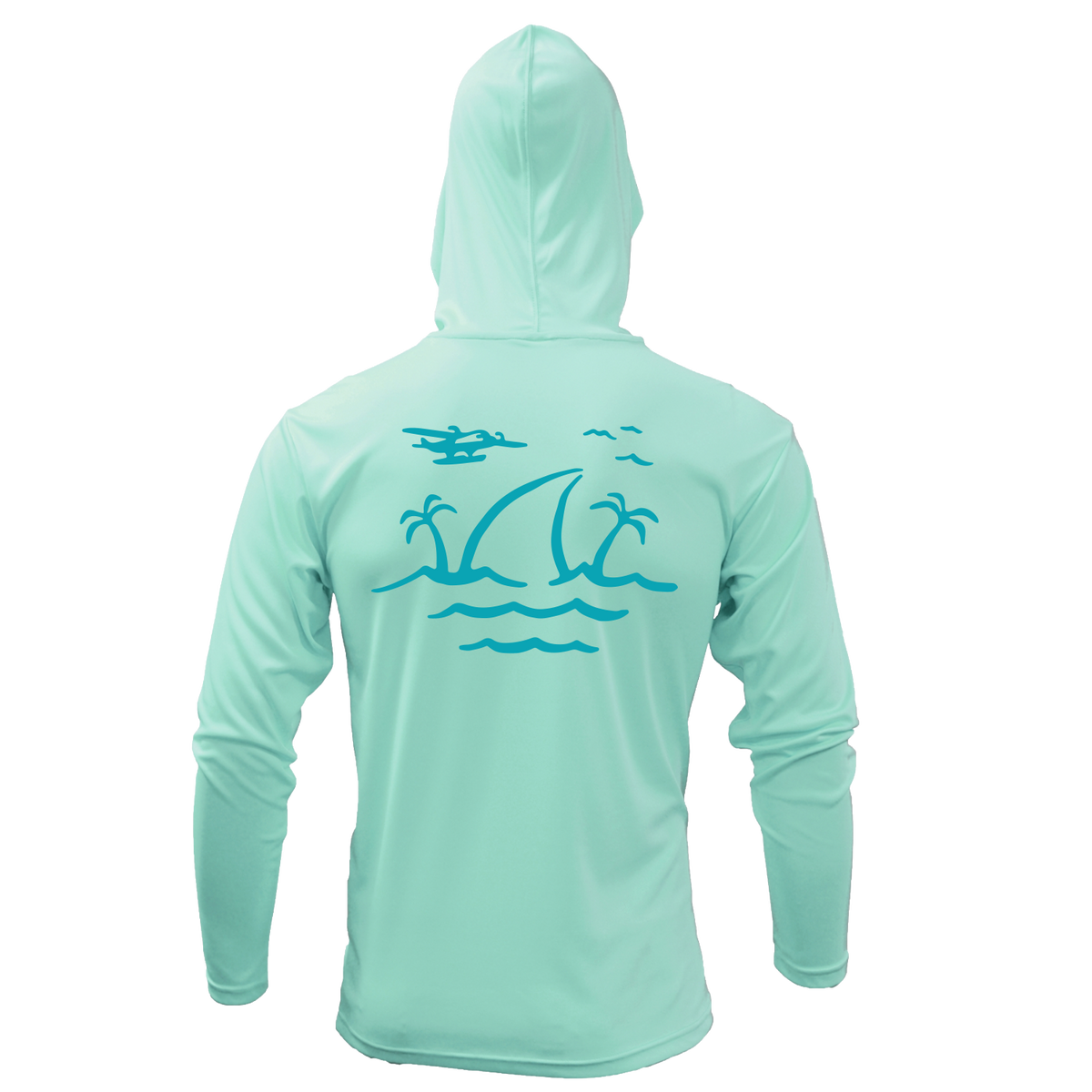 Shark Long Sleeve Hooded Tee