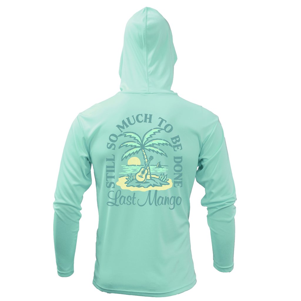 Still so much to be done long sleeve hooded performance tee