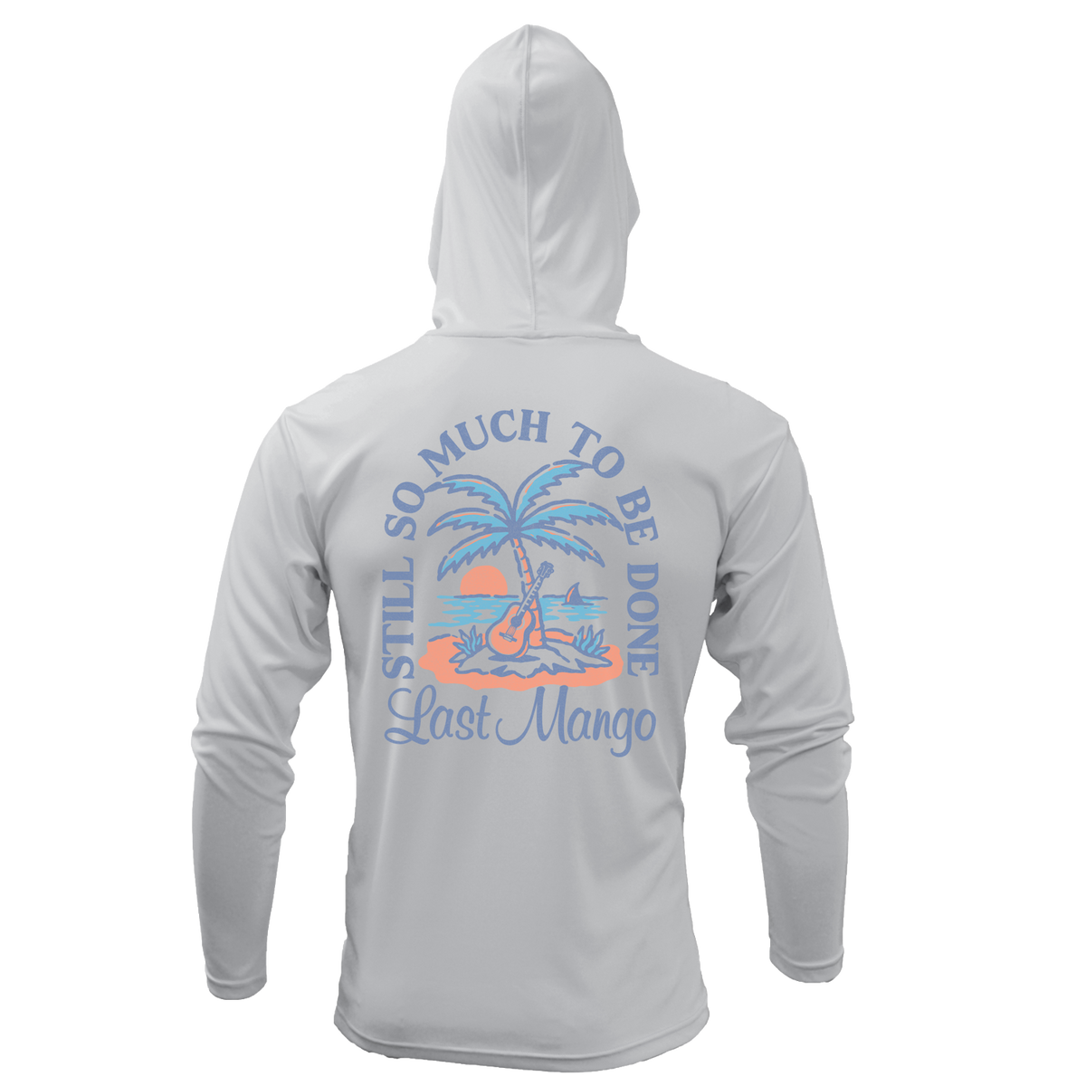 Still so much to be done long sleeve hooded performance tee