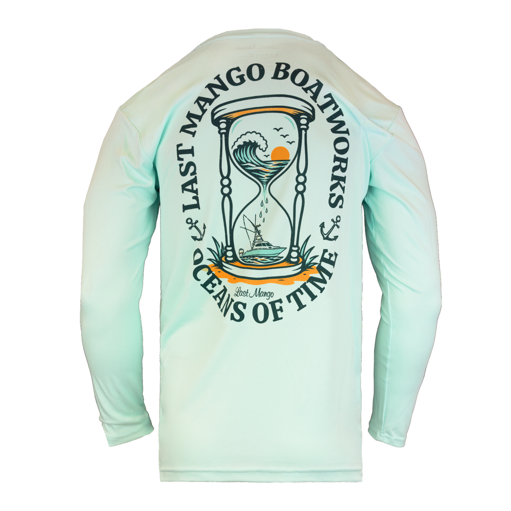 Oceans of Time Long Sleeve Performance Tee