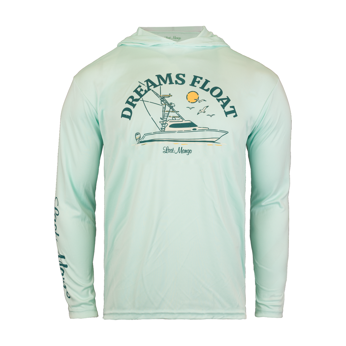 Dreams Float Long Sleeve Performance Hooded Tee