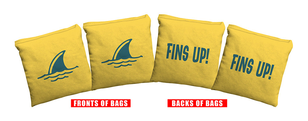 Margaritaville LandShark 9.5oz Baggo Bean Bag Toss Bags (set of 8)