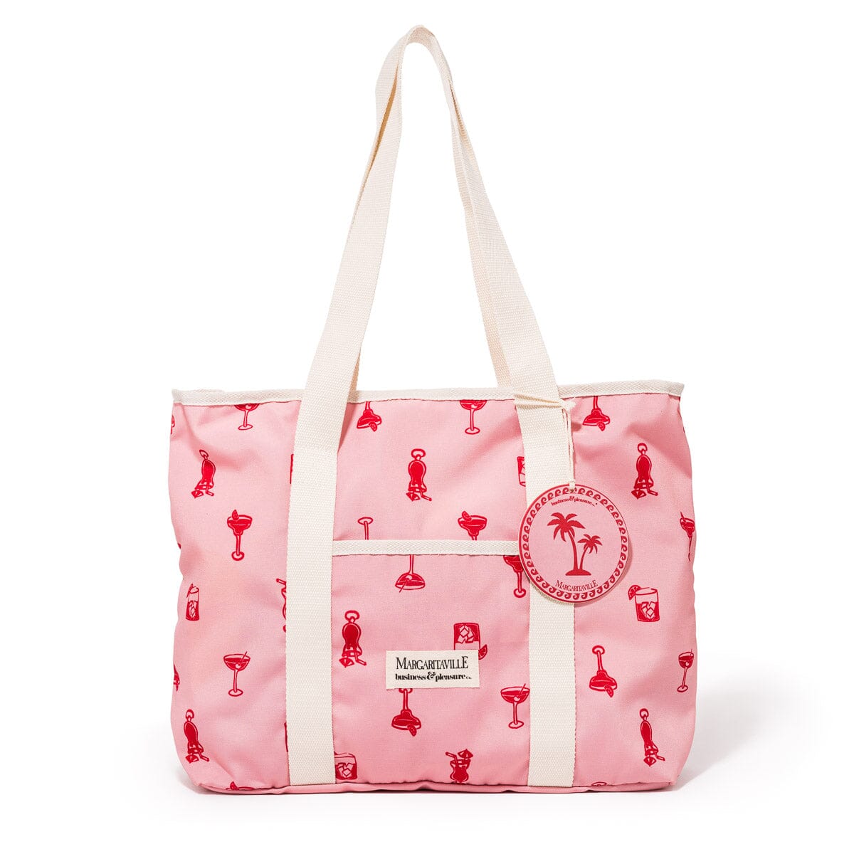 The Volcano Beach Bag - Strawberry Daiquiri Marg