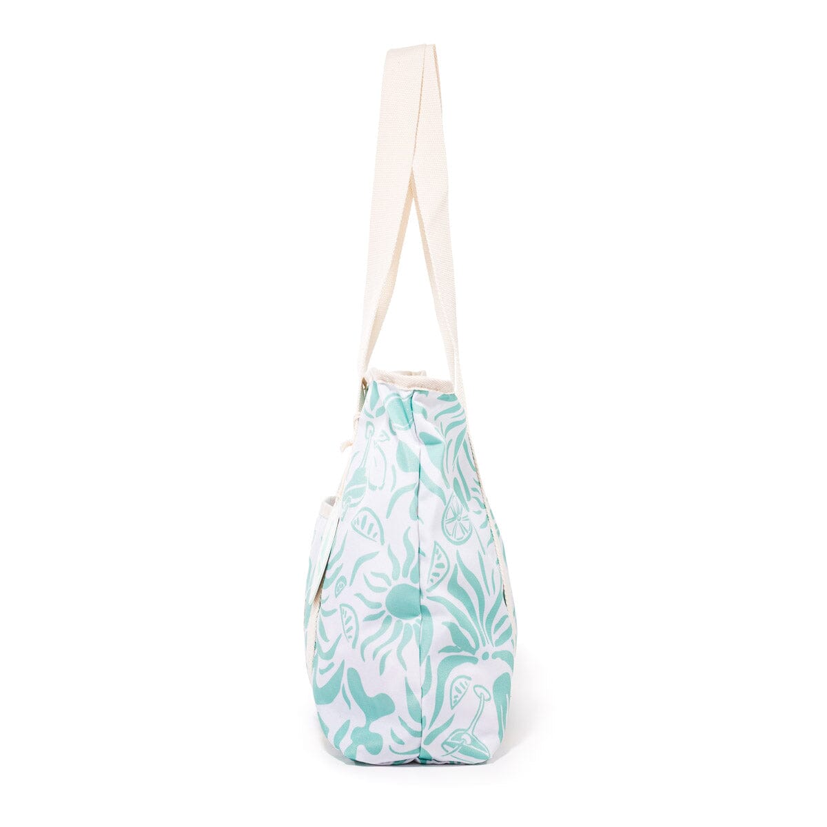 The Volcano Beach Bag - Last Mango Green Tiki