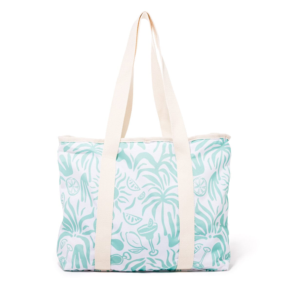 The Volcano Beach Bag - Last Mango Green Tiki