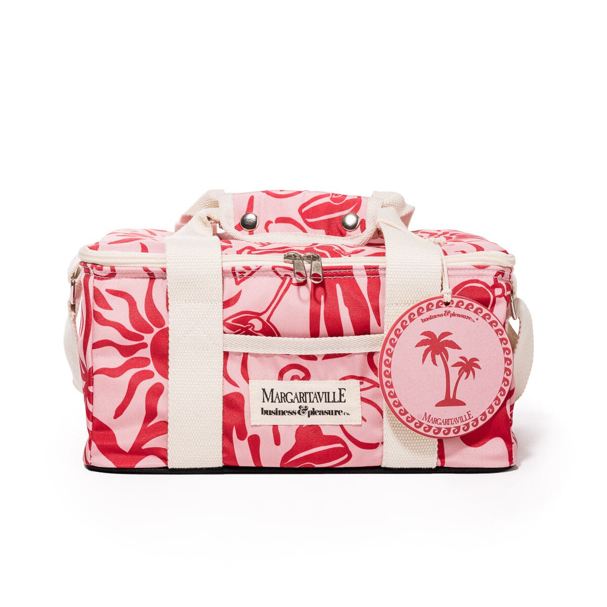 The Volcano Cooler Bag - Strawberry Daiquiri Tiki