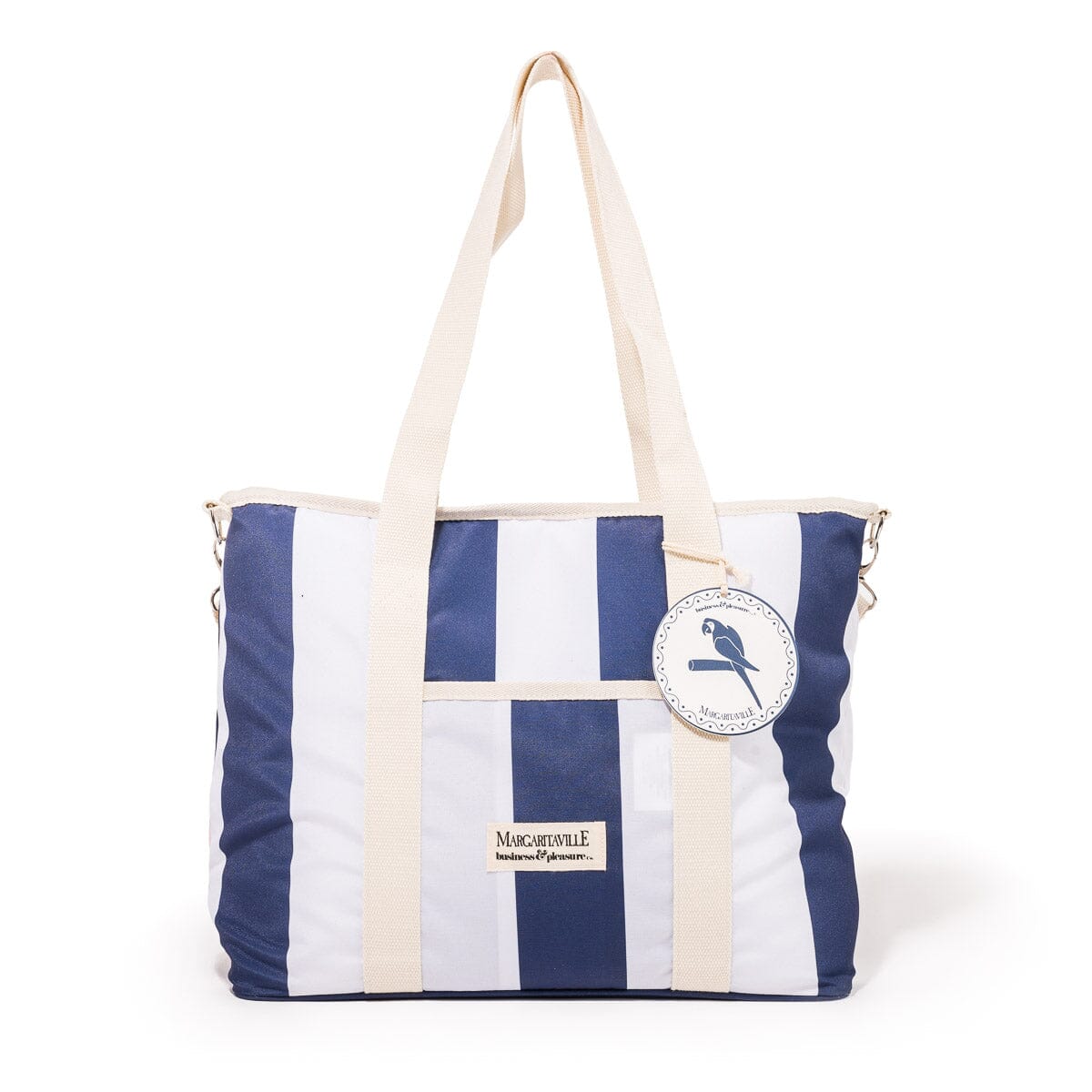 The Volcano Cooler Tote Bag - Continental Drifter Stripe