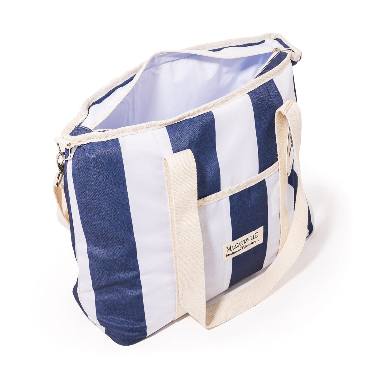 The Volcano Cooler Tote Bag - Continental Drifter Stripe