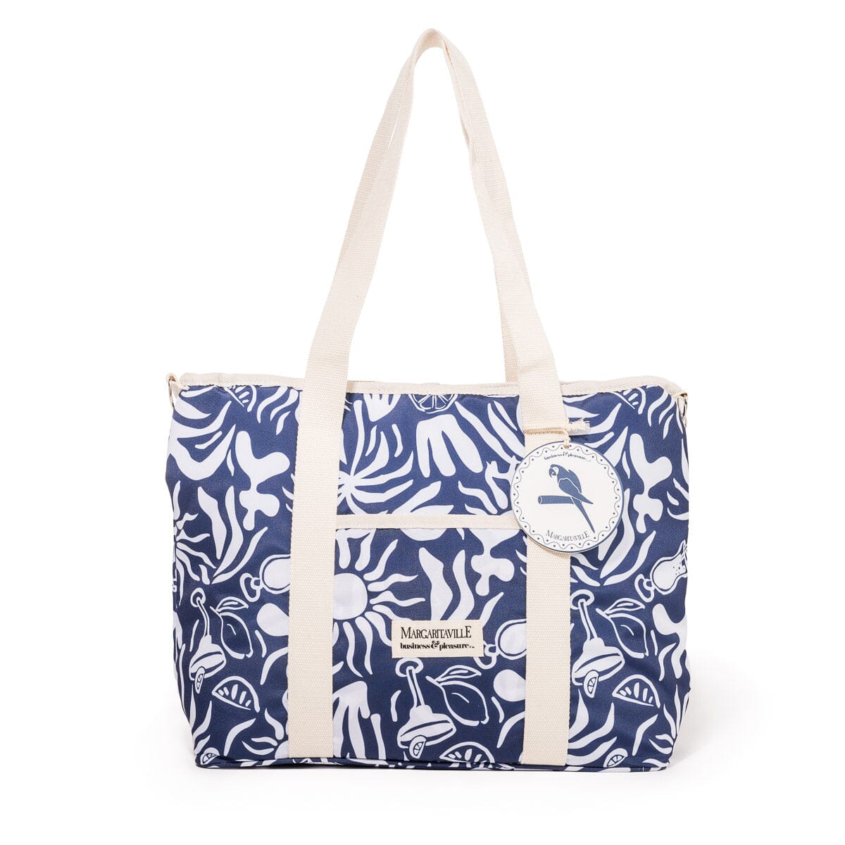 The Volcano Cooler Tote Bag - Continental Drifter Tiki
