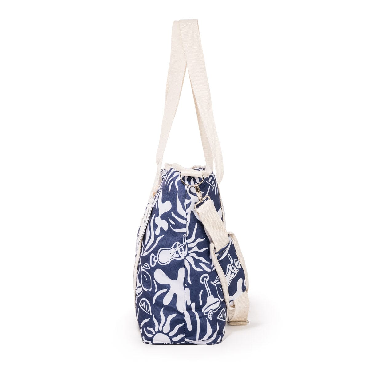 The Volcano Cooler Tote Bag - Continental Drifter Tiki
