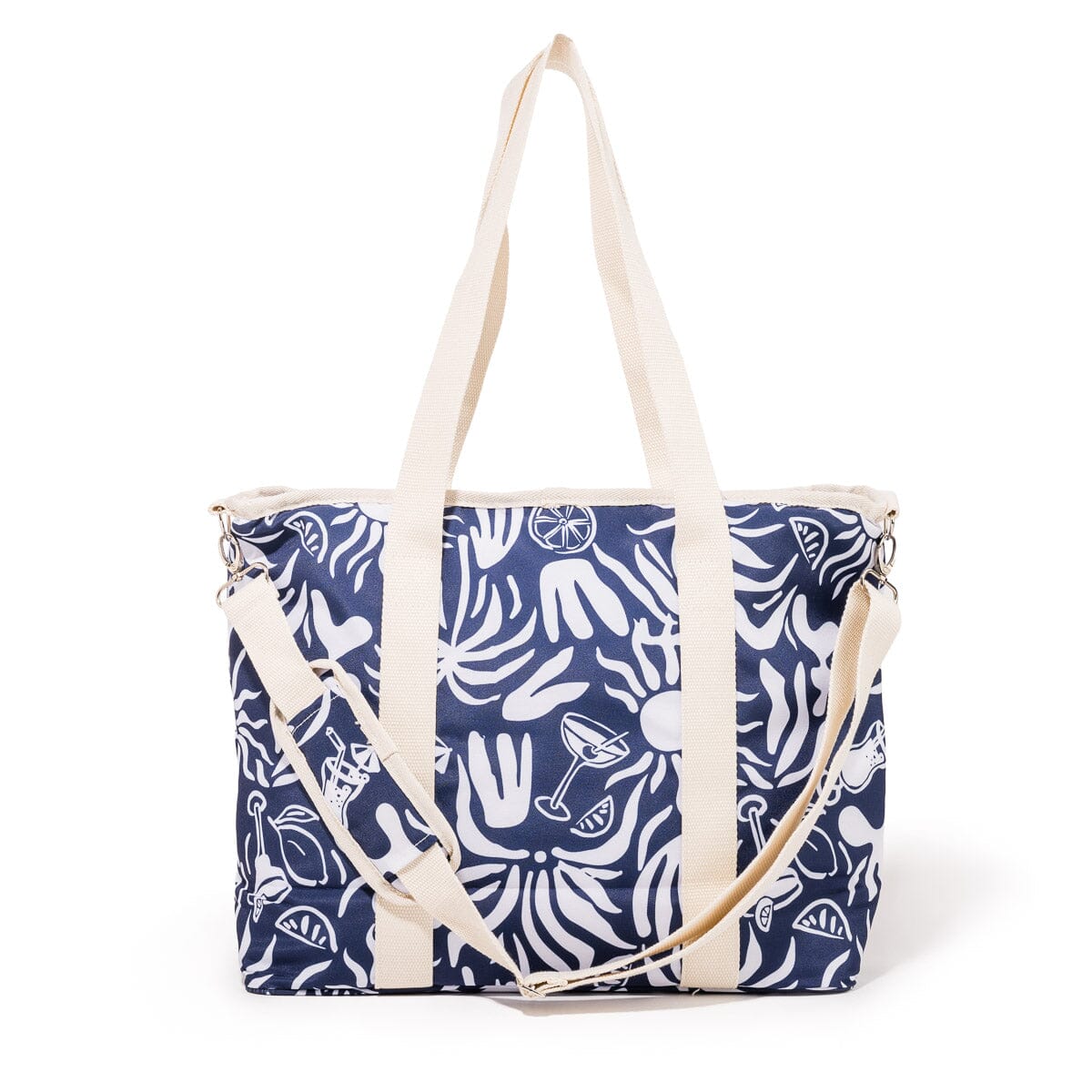 The Volcano Cooler Tote Bag - Continental Drifter Tiki
