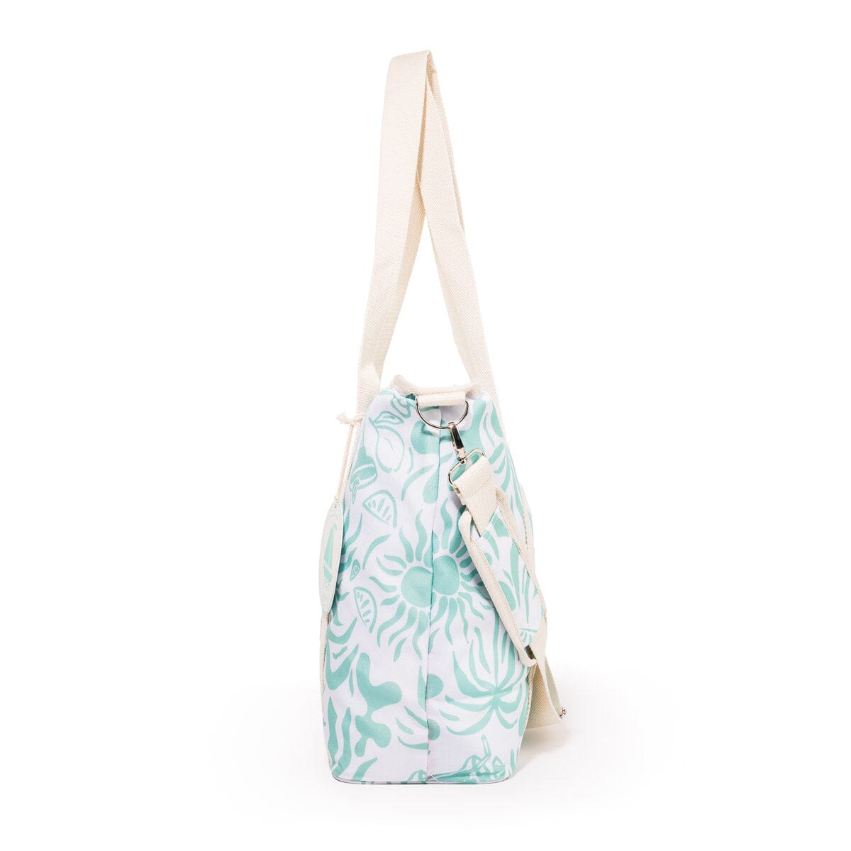 The Volcano Cooler Tote Bag - Last Mango Green Tiki